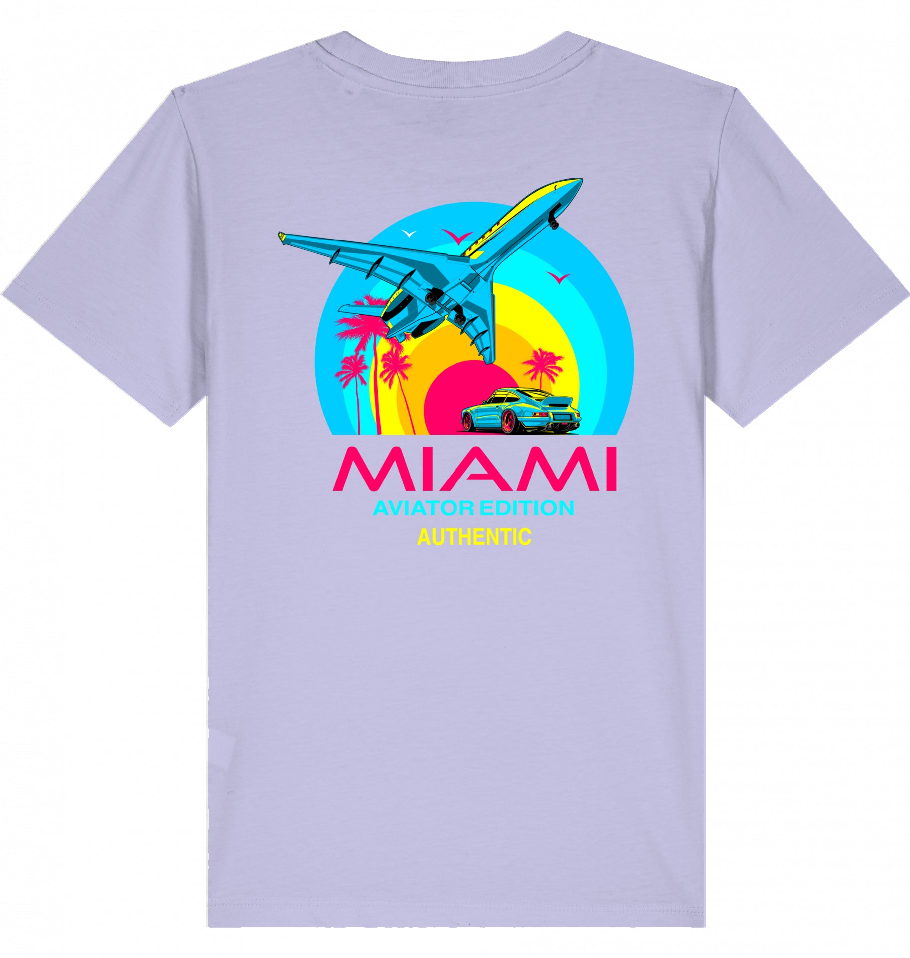 Kids Aviation T-Shirt "Aviator Miami Summer" 2.0