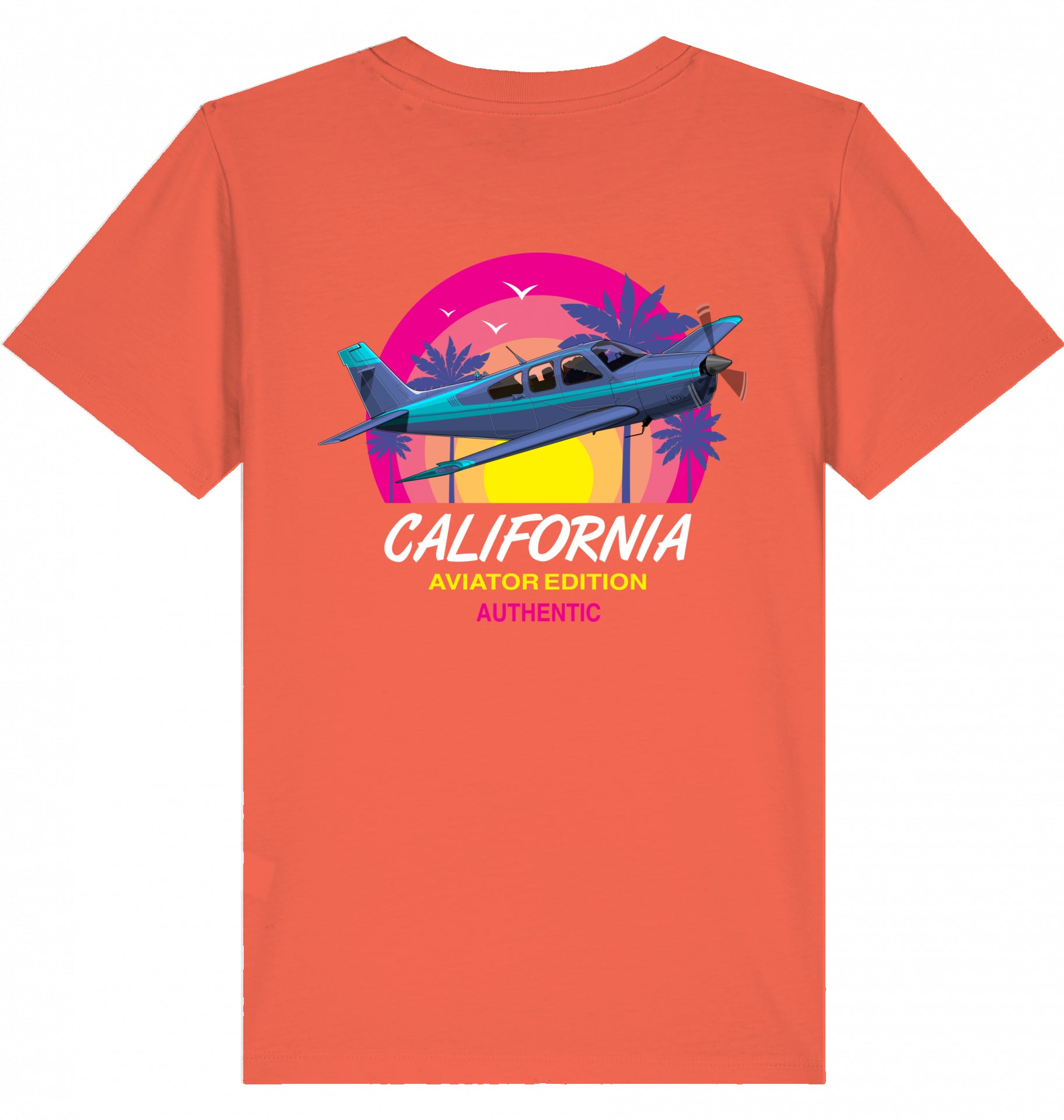 Kids Aviation T-Shirt "Aviator California Summer" 2.0