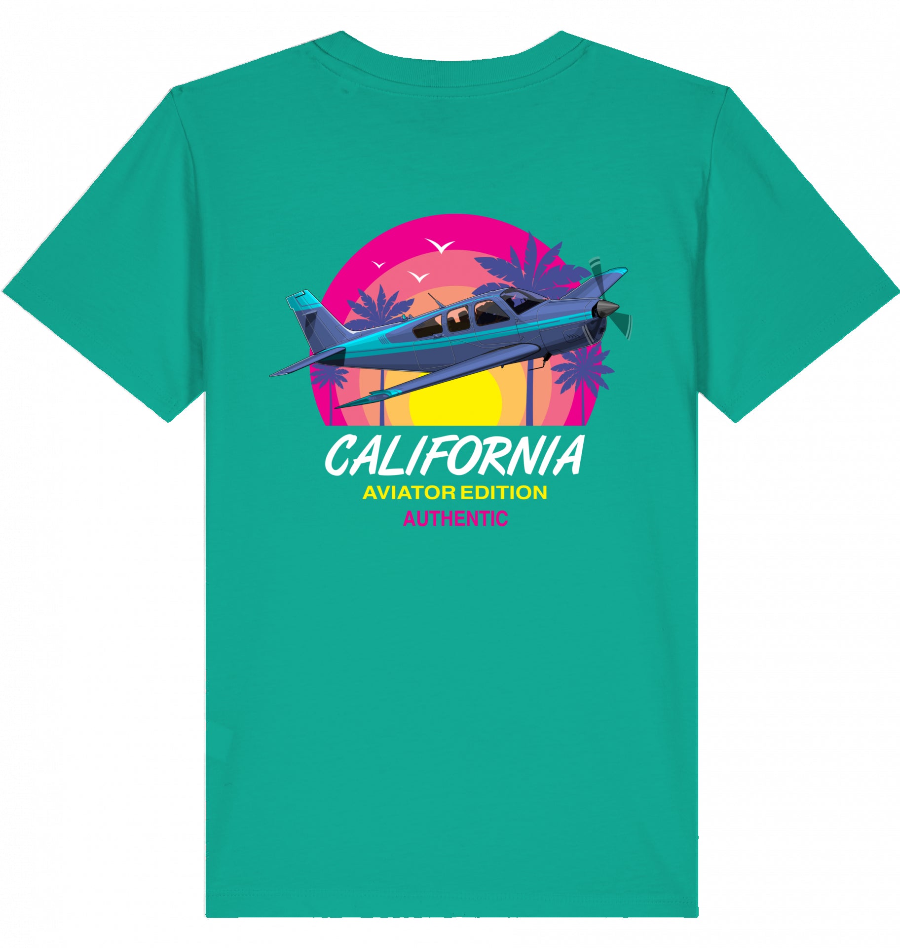 Kids Aviation T-Shirt "Aviator California Summer" 2.0