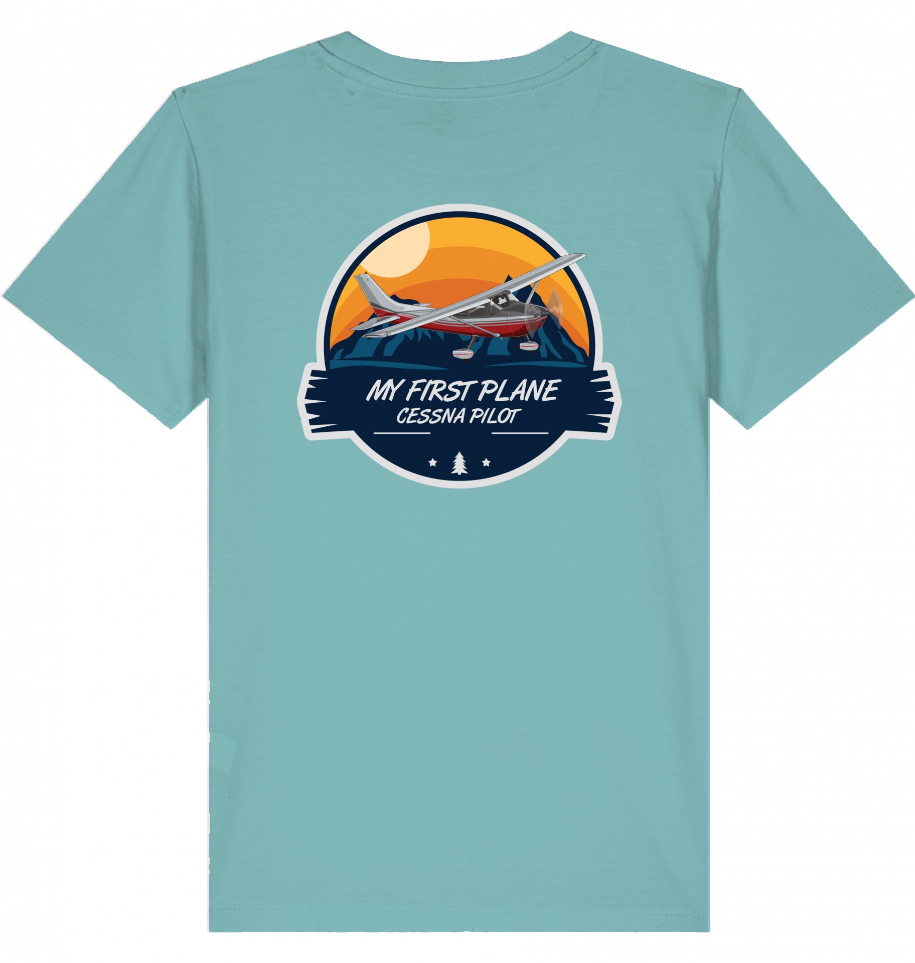 Kids Aviation T-Shirt "My first Plane Cessna C172" 2.0