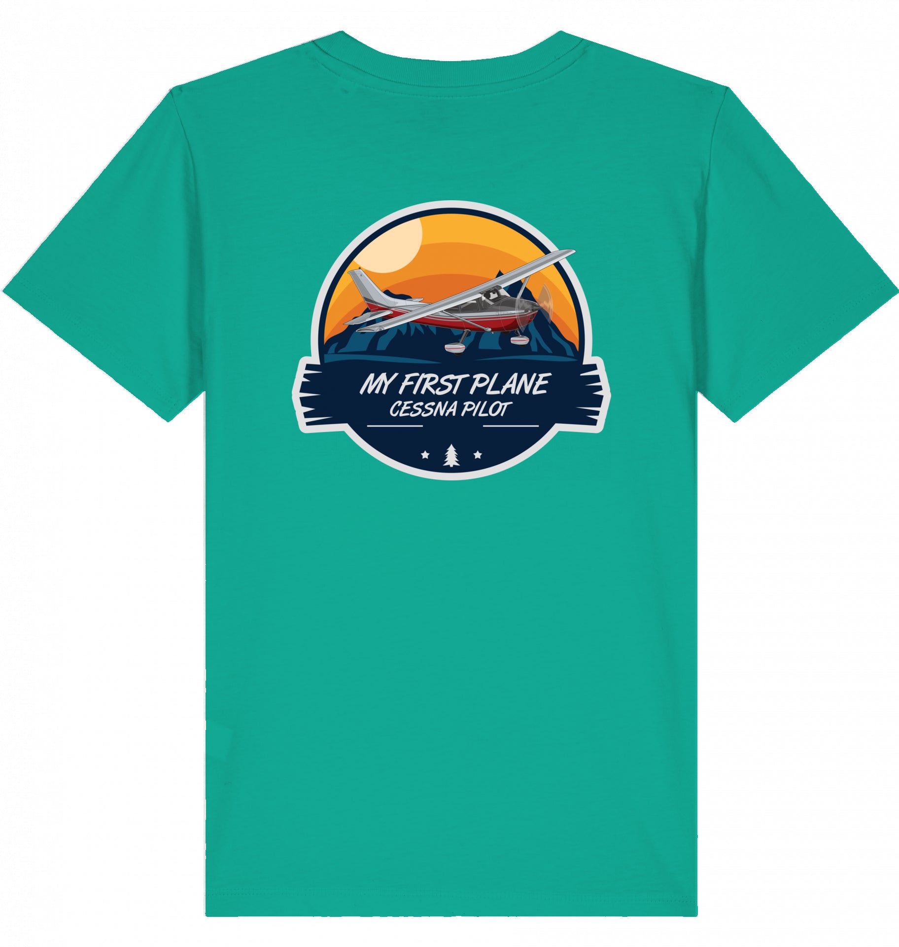 Kids Aviation T-Shirt "My first Plane Cessna C172" 2.0