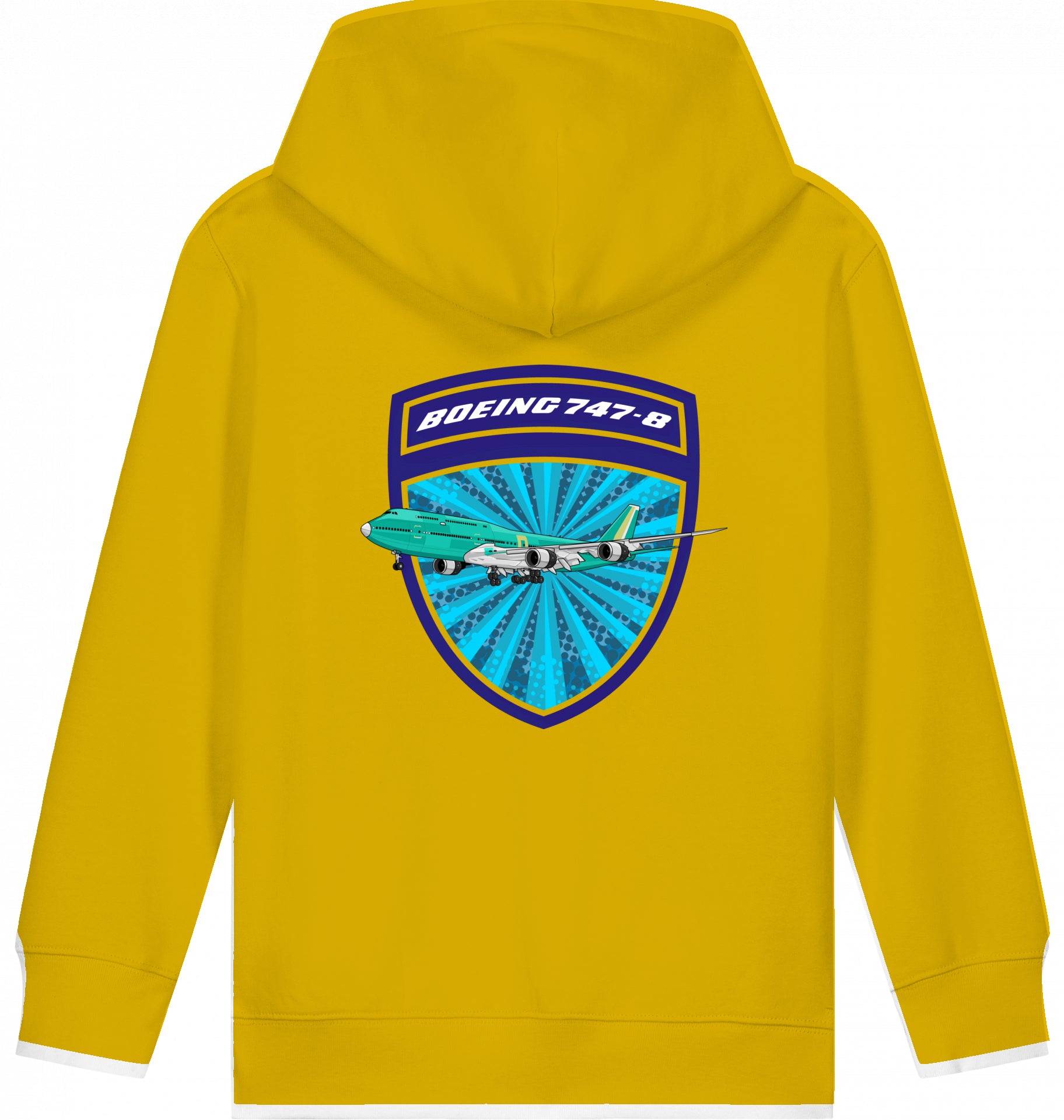 Kids Hoodie Boeing 747-8 Jumbojet