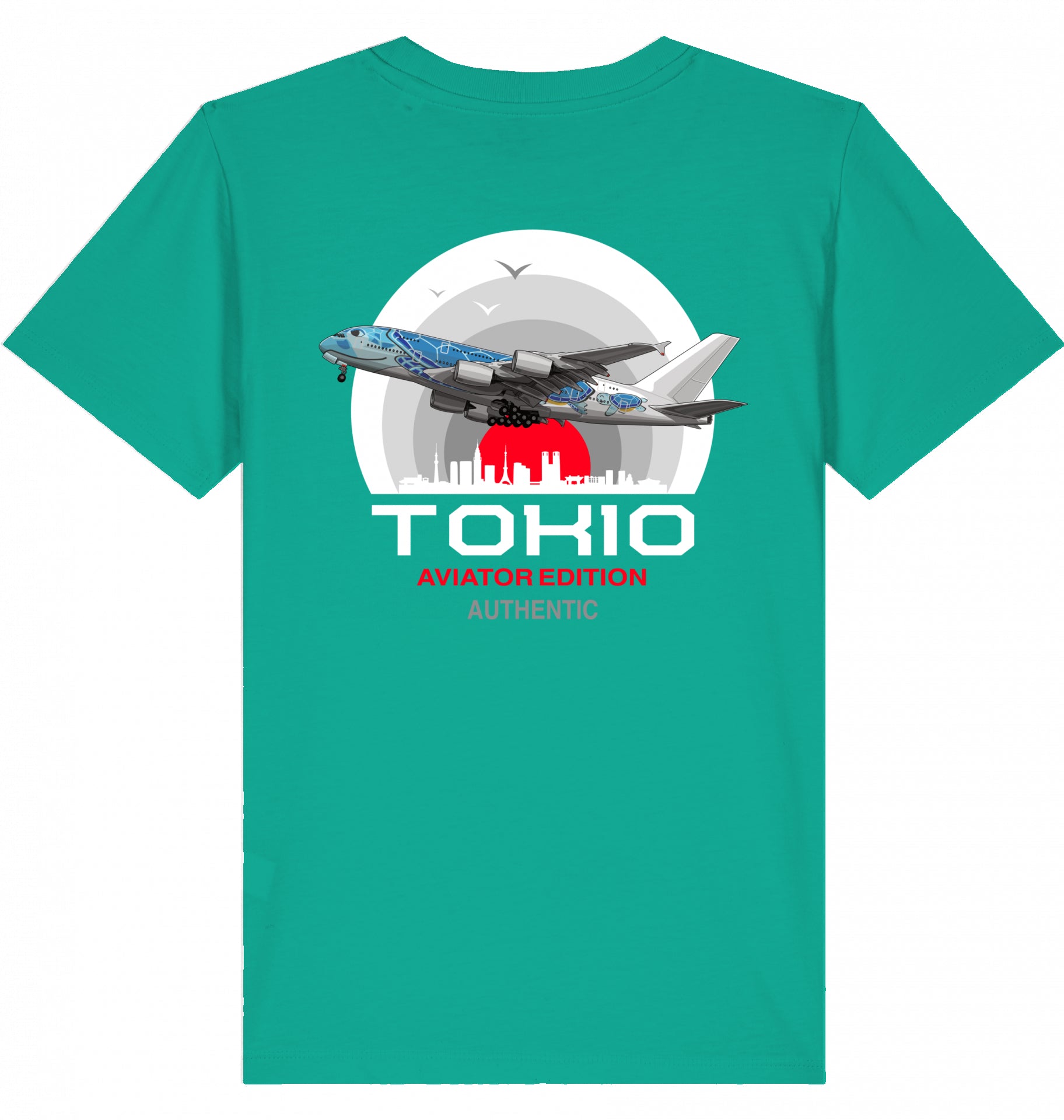 Kids Aviation T-Shirt "Aviator Tokio Summer" 2.0