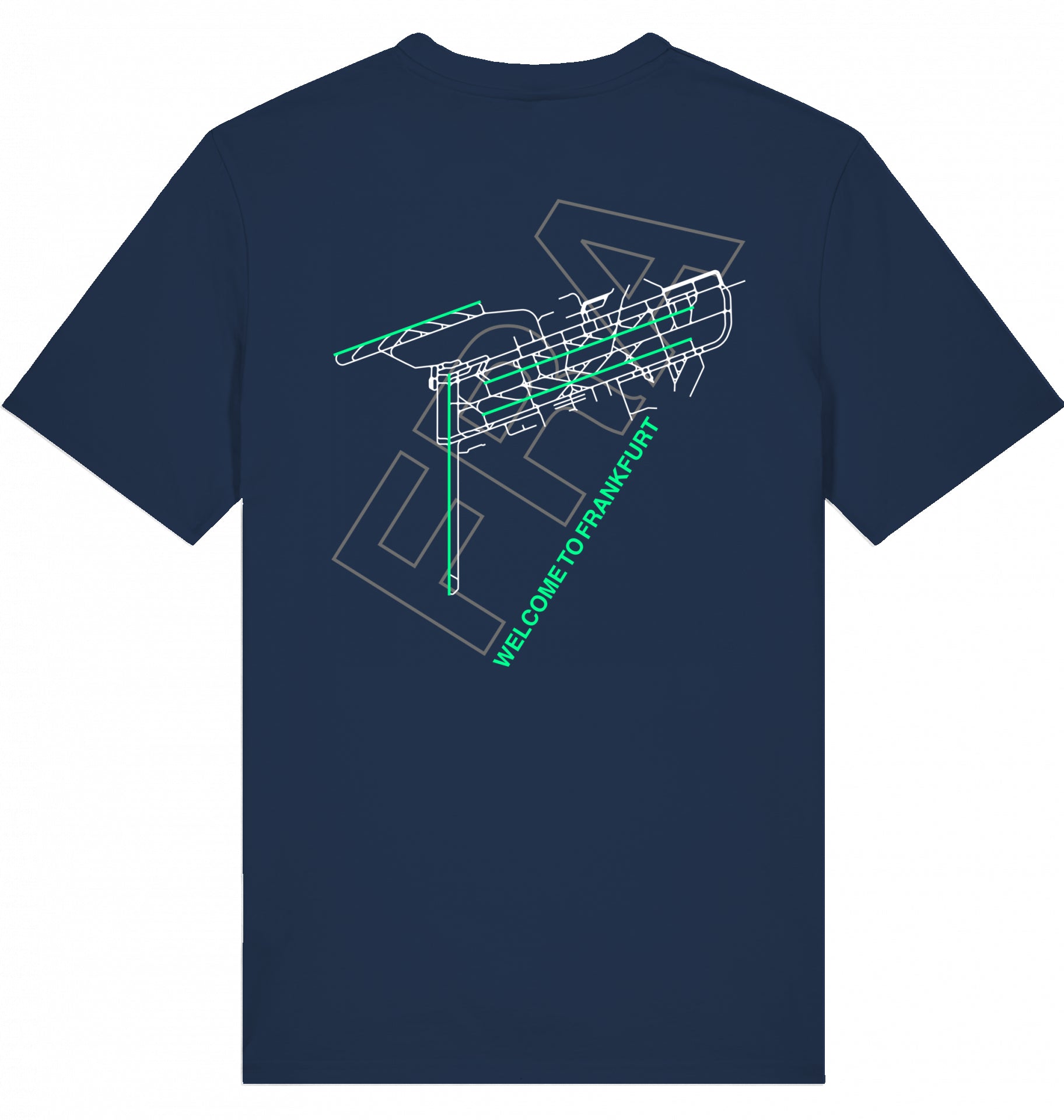 Frankfurt FRA Airportcode T-Shirt 2.0