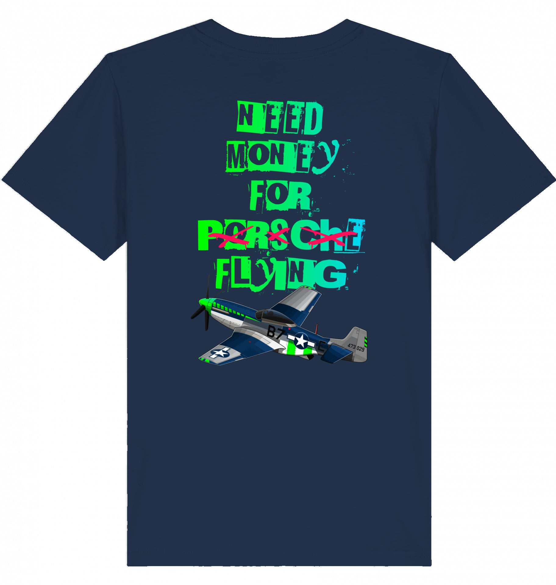 Kids Aviation T-Shirt "Need Money for Flying" 2.0