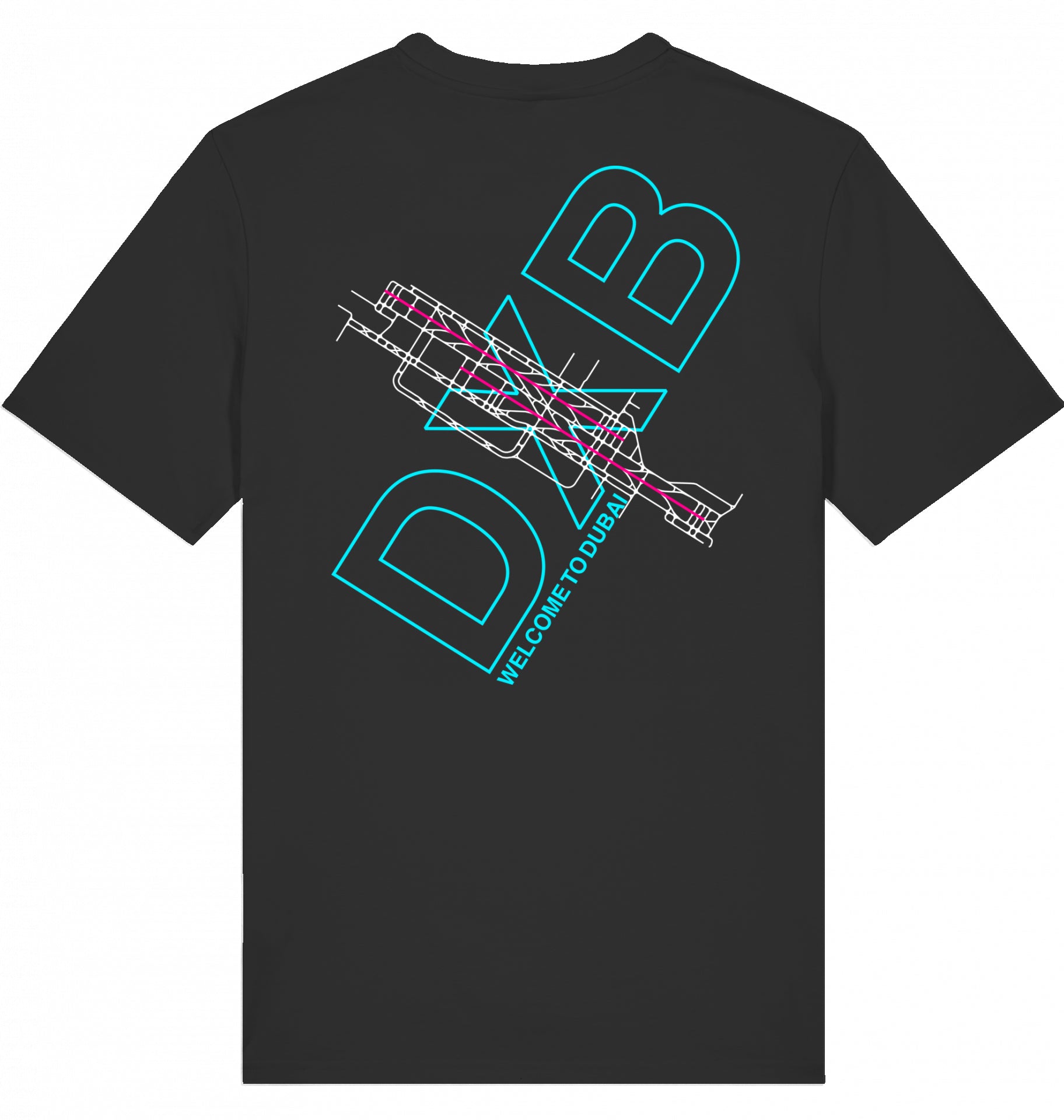 Dubai DXB Airportcode T-Shirt 2.0