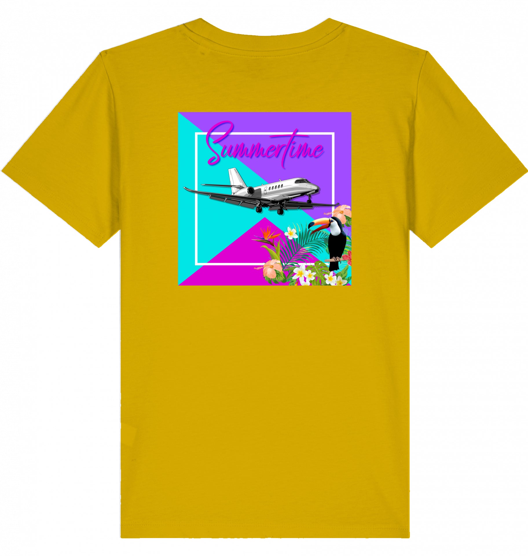 Kids Aviation T-Shirt "Summertime in Aviation" Cessna Citation Latitude Business Jet 2.0