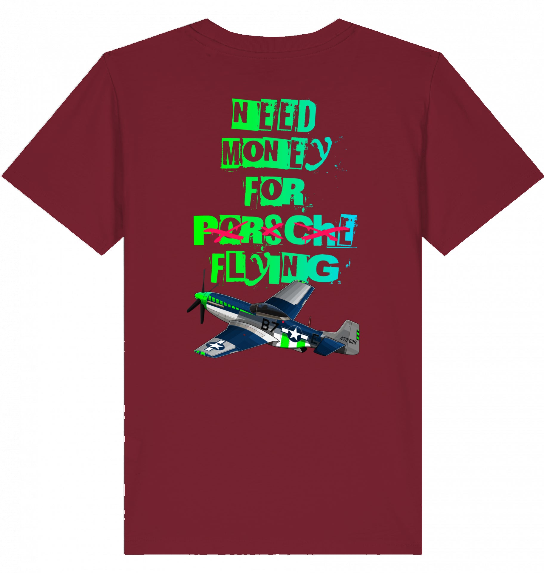 Kids Aviation T-Shirt "Need Money for Flying" 2.0