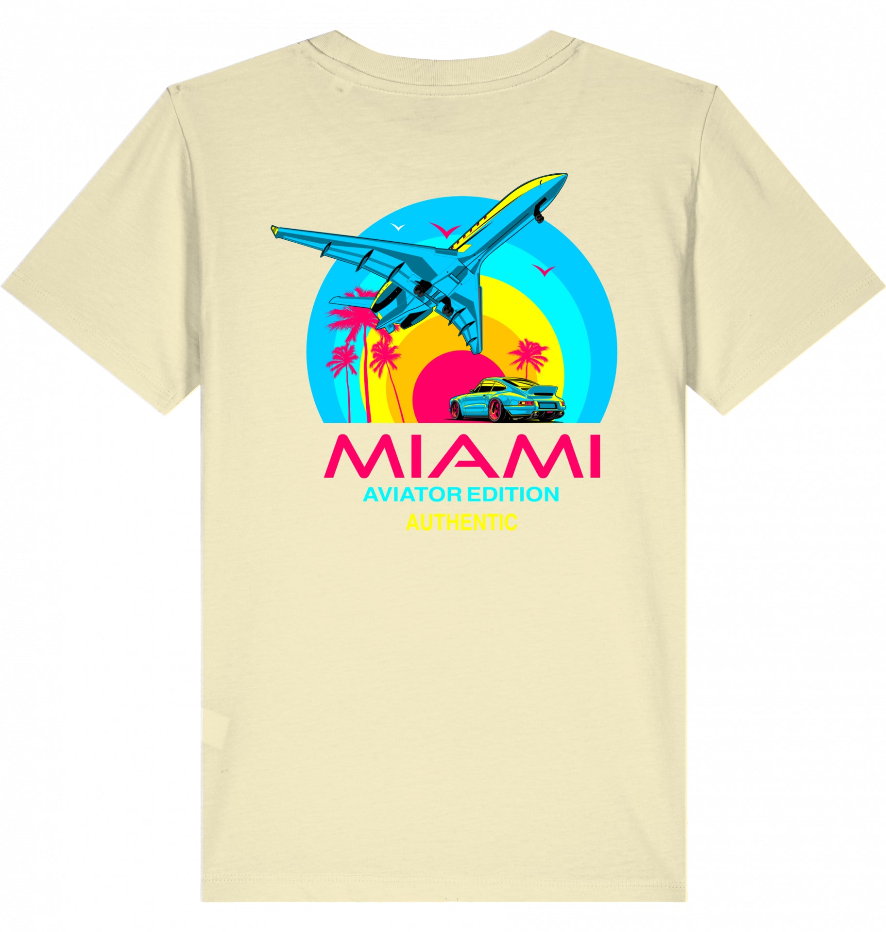 Kids Aviation T-Shirt "Aviator Miami Summer" 2.0