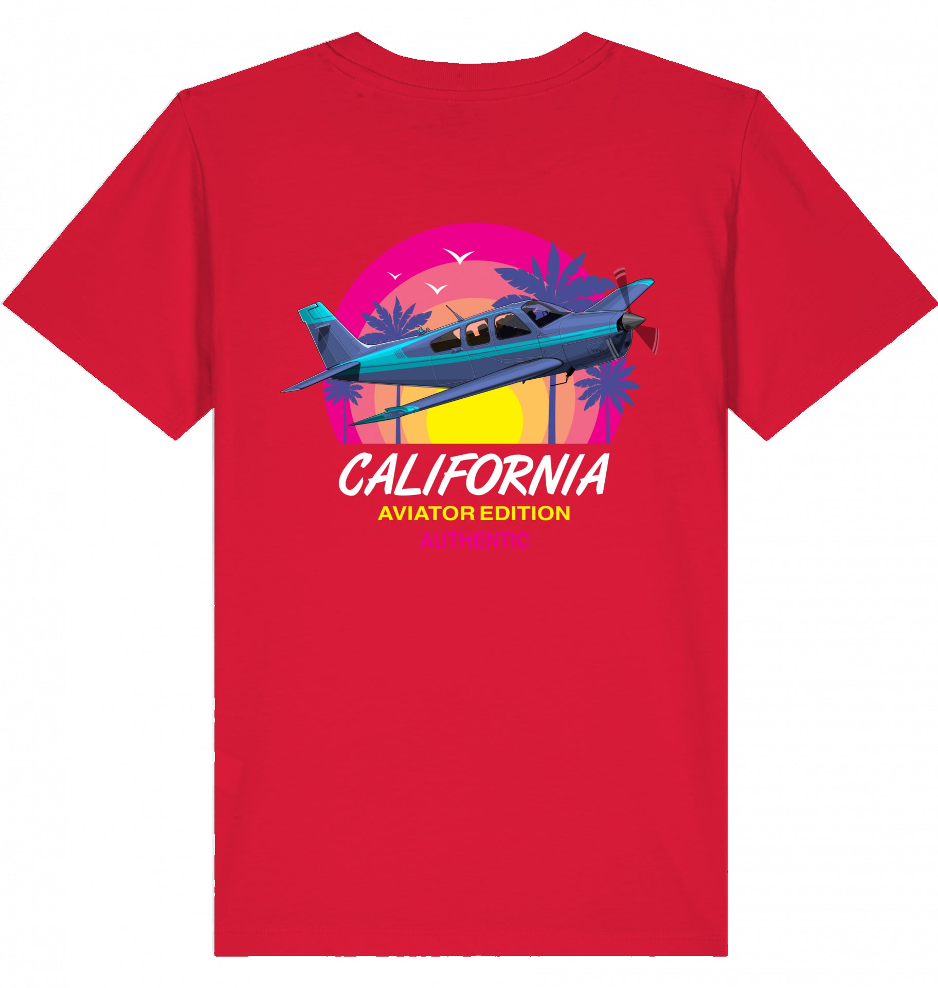 Kids Aviation T-Shirt "Aviator California Summer" 2.0