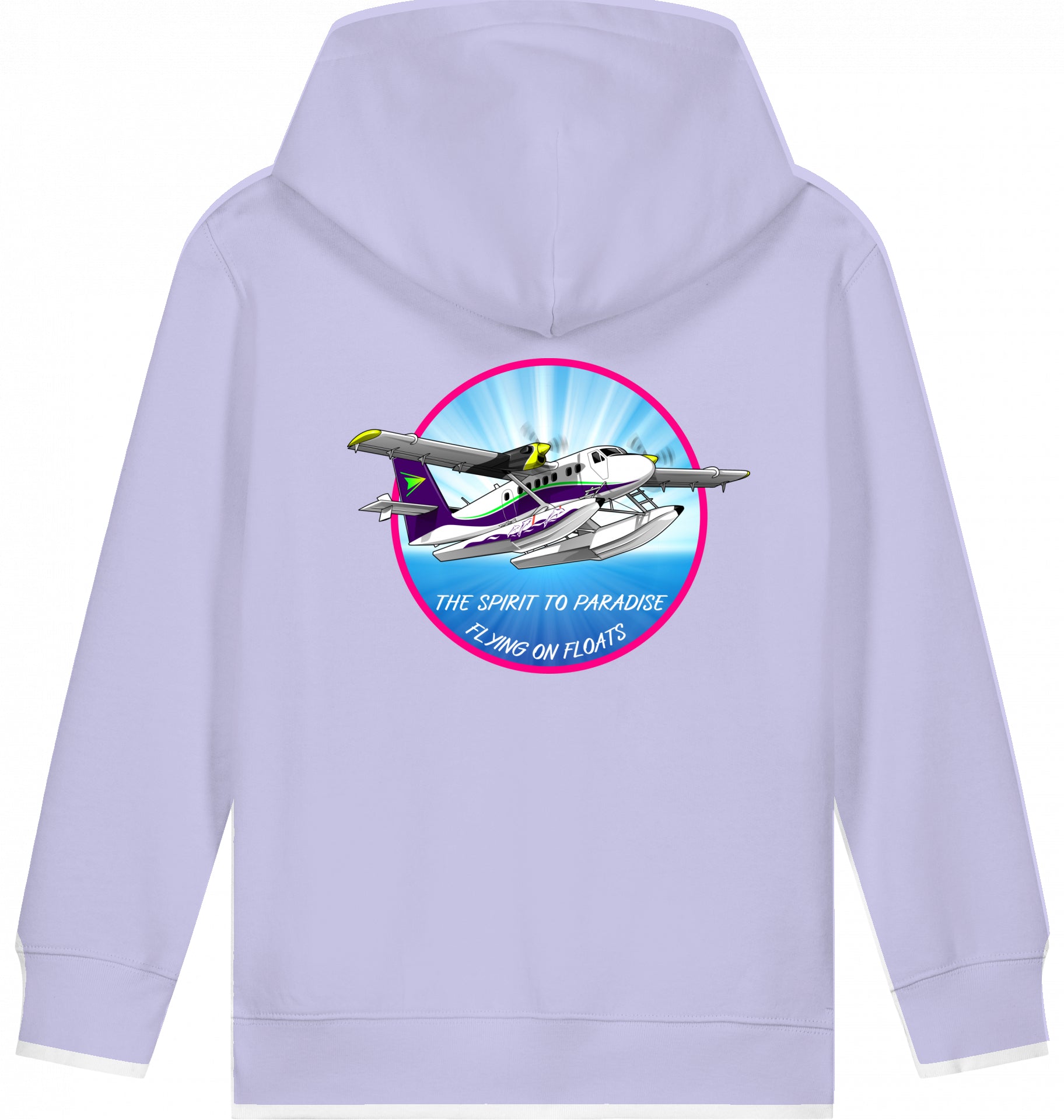 Kids Flugzeug Hoodie DHC-6 Twinotter in Paradise