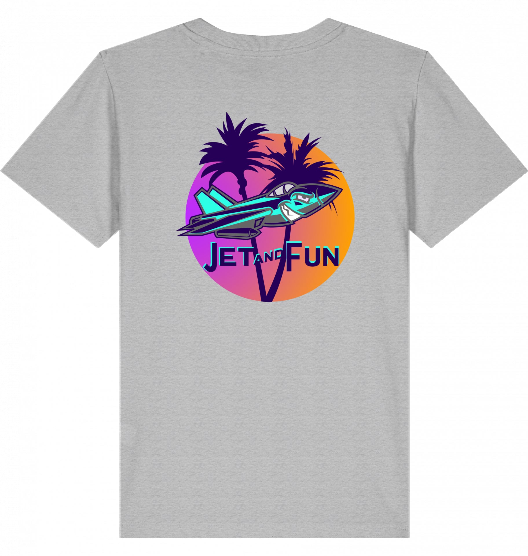 Kids Aviation T-Shirt "Jet and Fun" Flugzeug 2.0