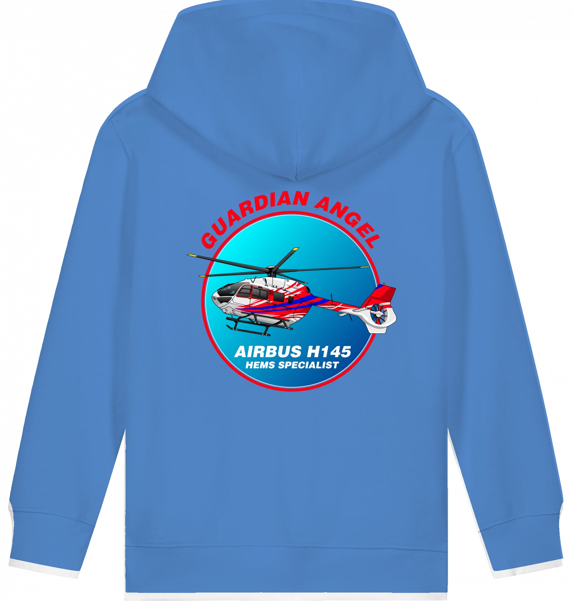 Kids Helicopter Hoodie Airbus H145 Guardian Angel