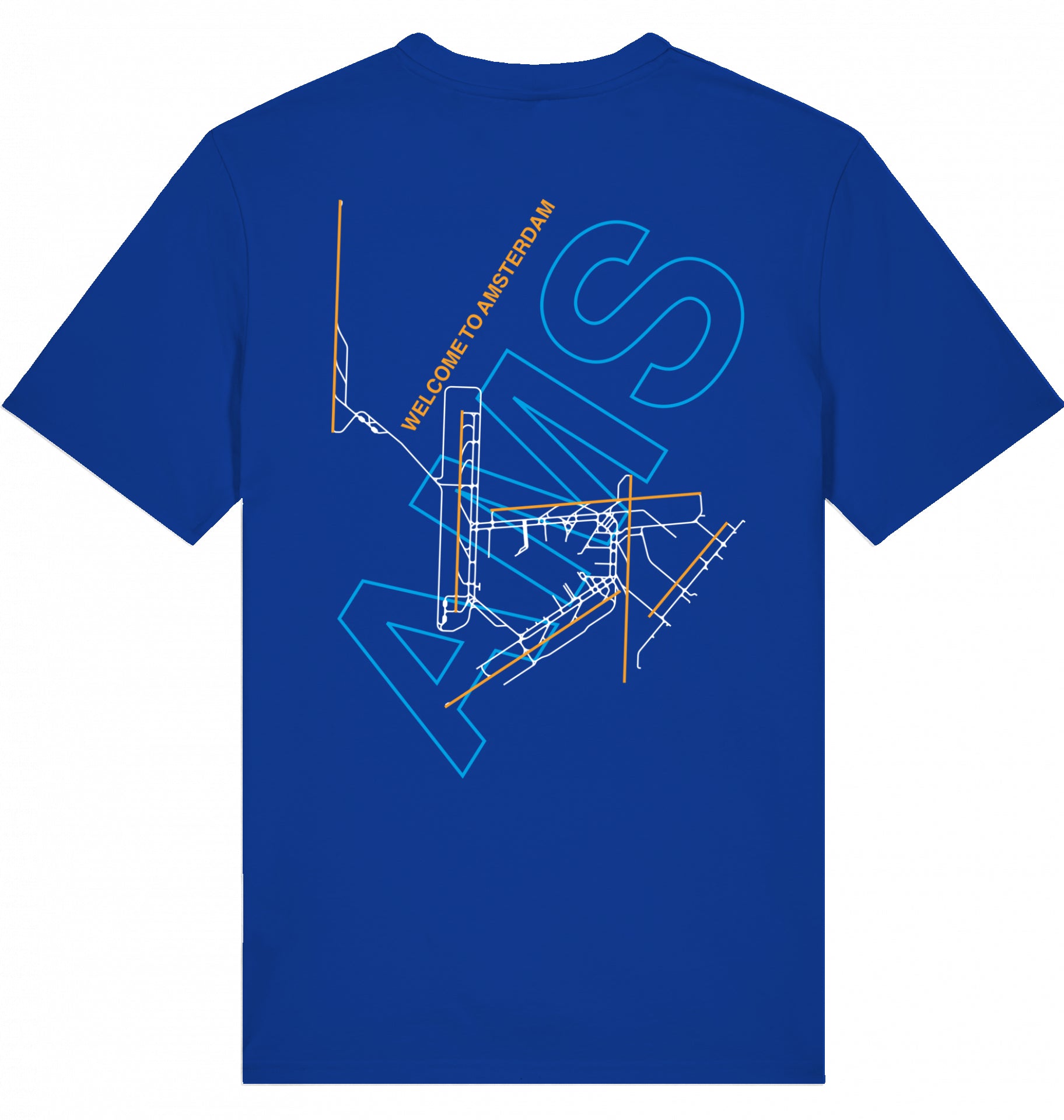 Amsterdam AMS Airportcode T-Shirt 2.0