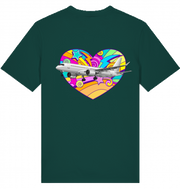 Airbus A220 Heart T-shirt 2.0
