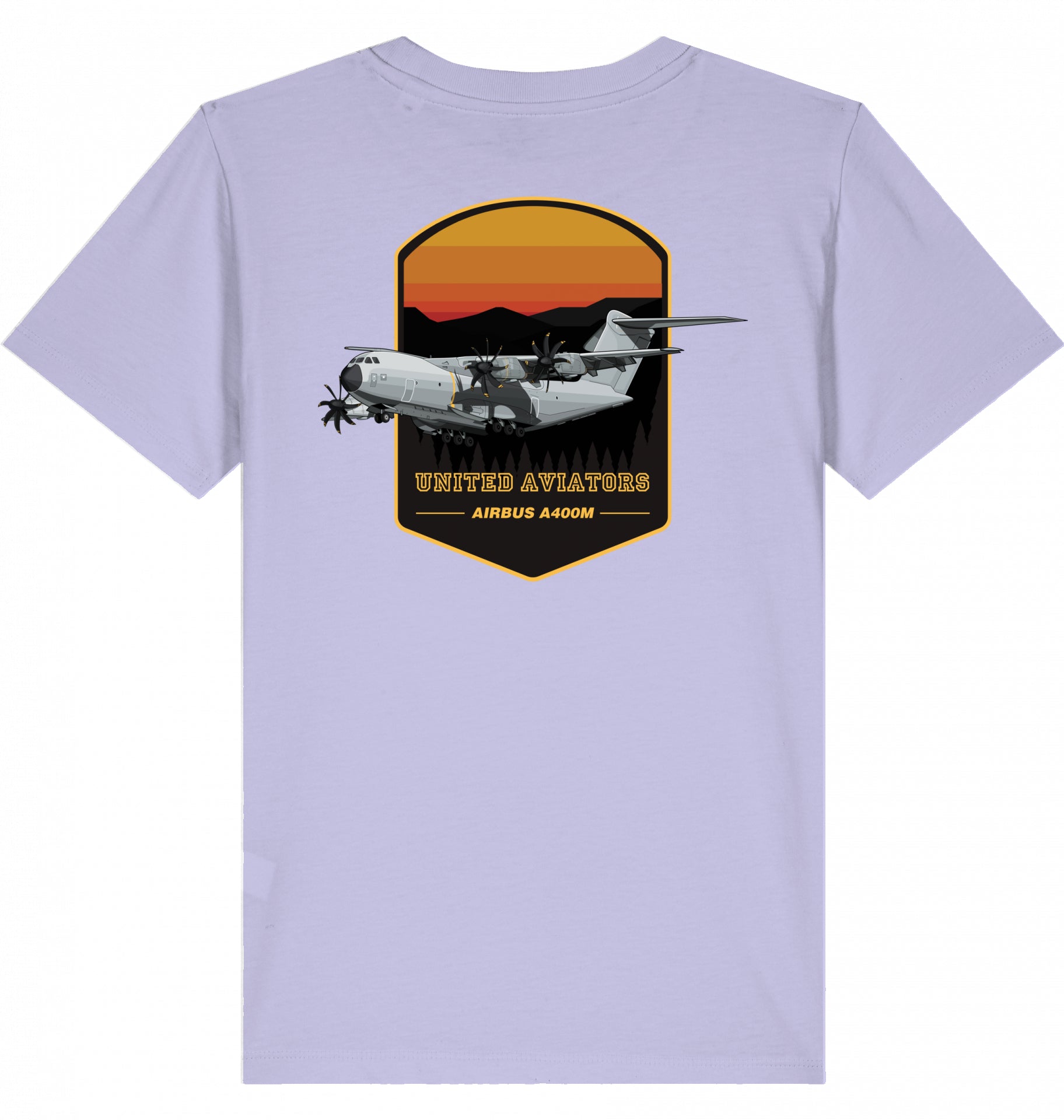 Kids Aviation T-Shirt United Aviators Airbus A400M Flugzeug2.0