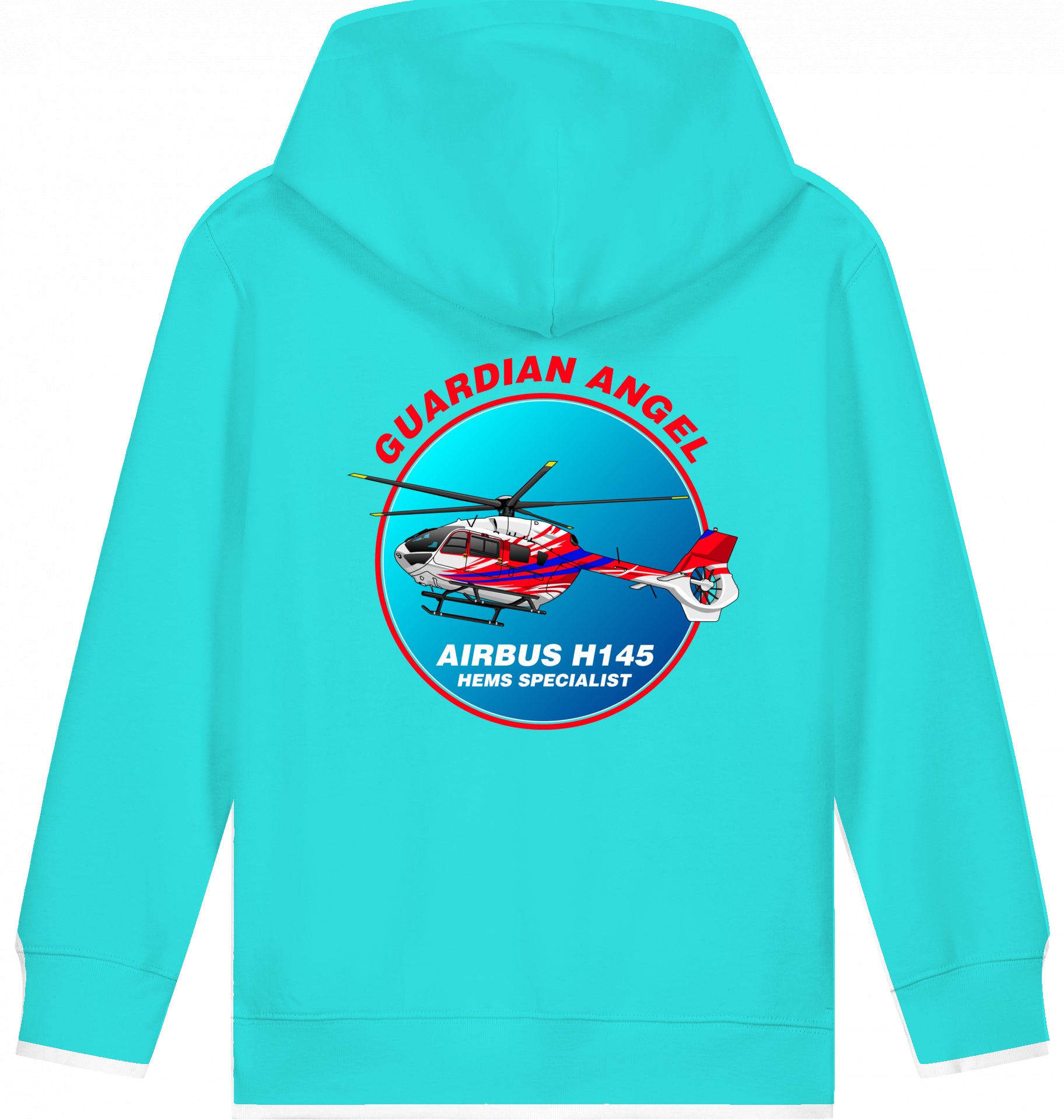 Kids Helicopter Hoodie Airbus H145 Guardian Angel