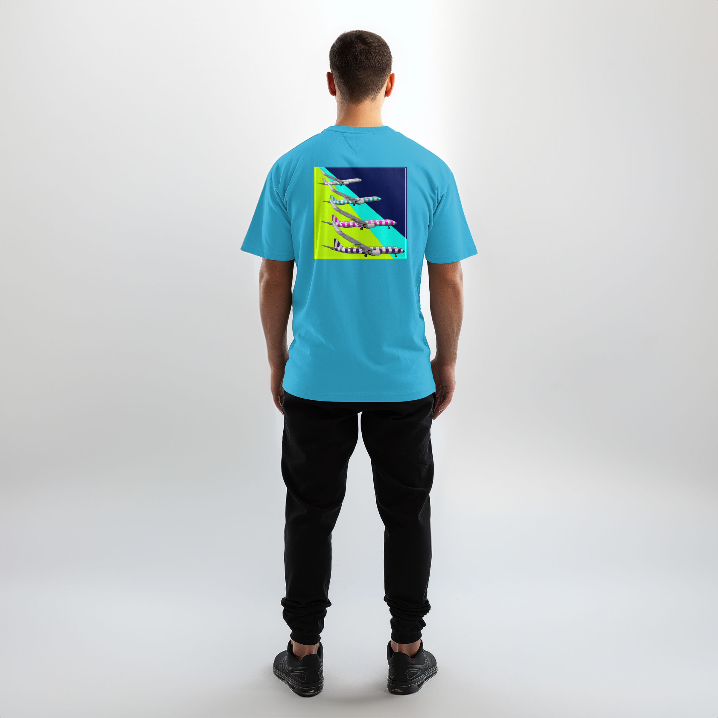 Aviation Flugzeug T-Shirt "Airbus A320 Charter Flights" Aircraft Landing für Piloten, Crews, Kinder & Planespotter made by SUPERSONIC aero 4U