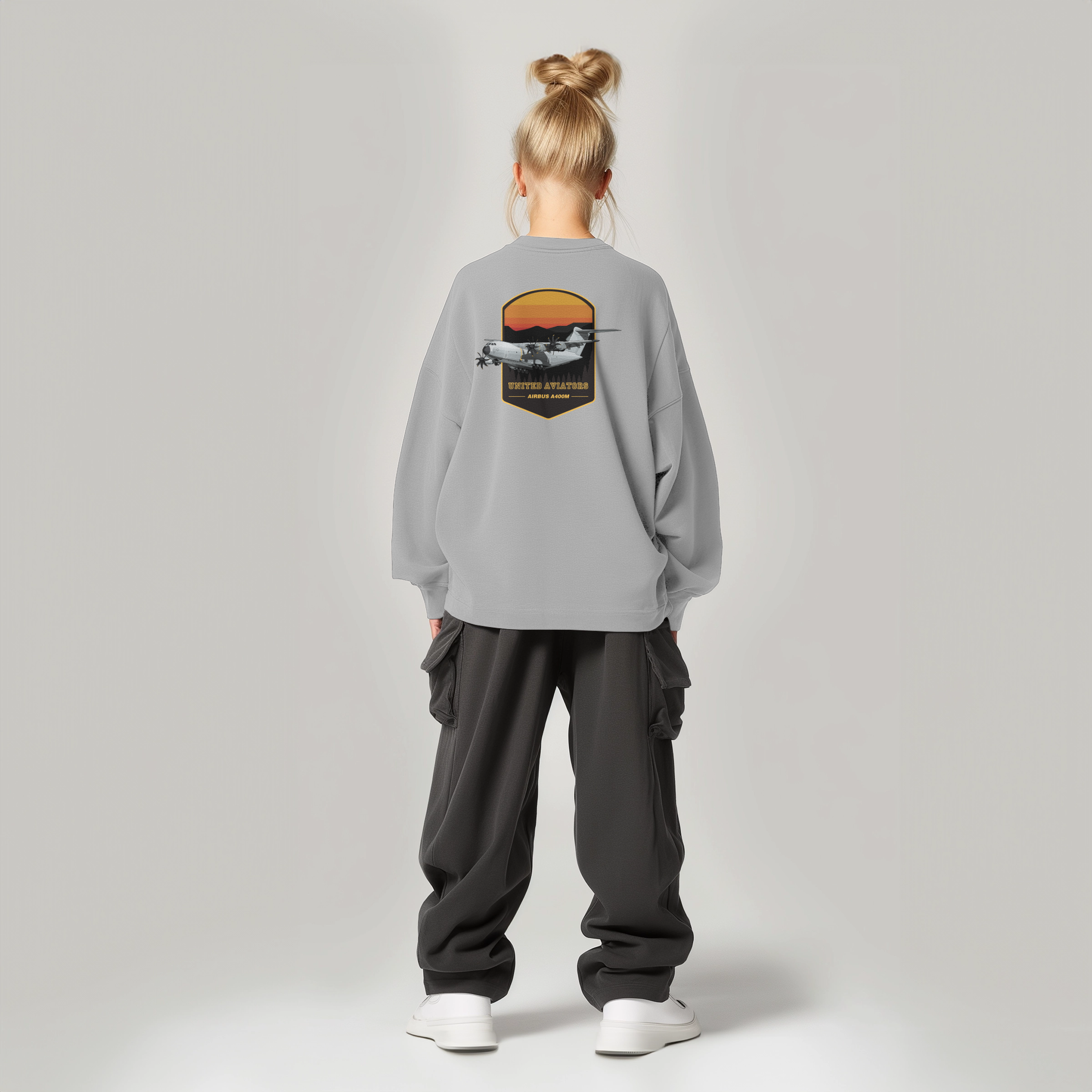Aviation Sweatshirt Airbus A400M United Aviators Unisex für Piloten, Crews, Kinder & Planespotter made by SUPERSONIC aero 4U