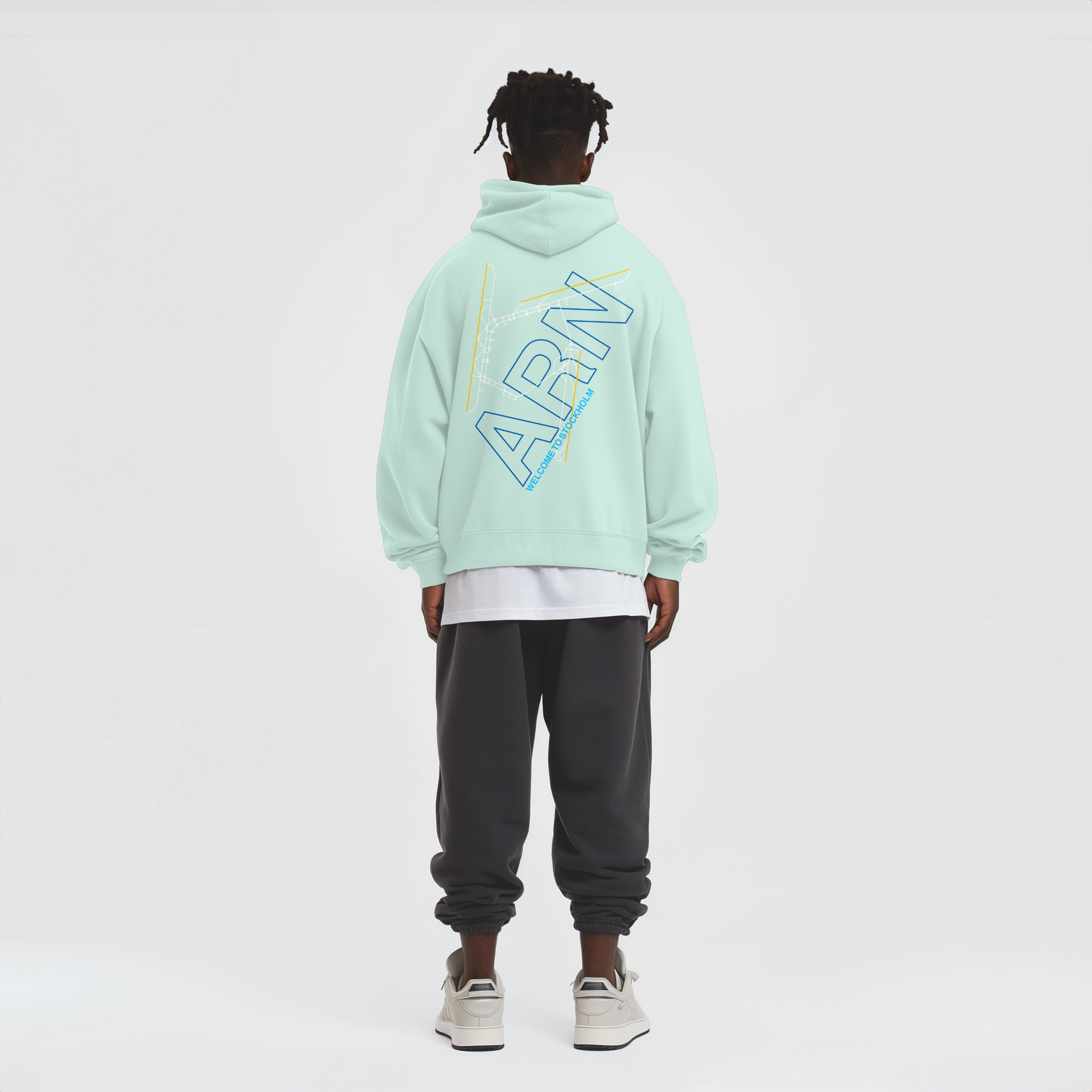 Aviation Stockholm ARN Airport Hoodie 2.0 für Piloten, Crews, Kinder & Planespotter made by SUPERSONIC aero 4U