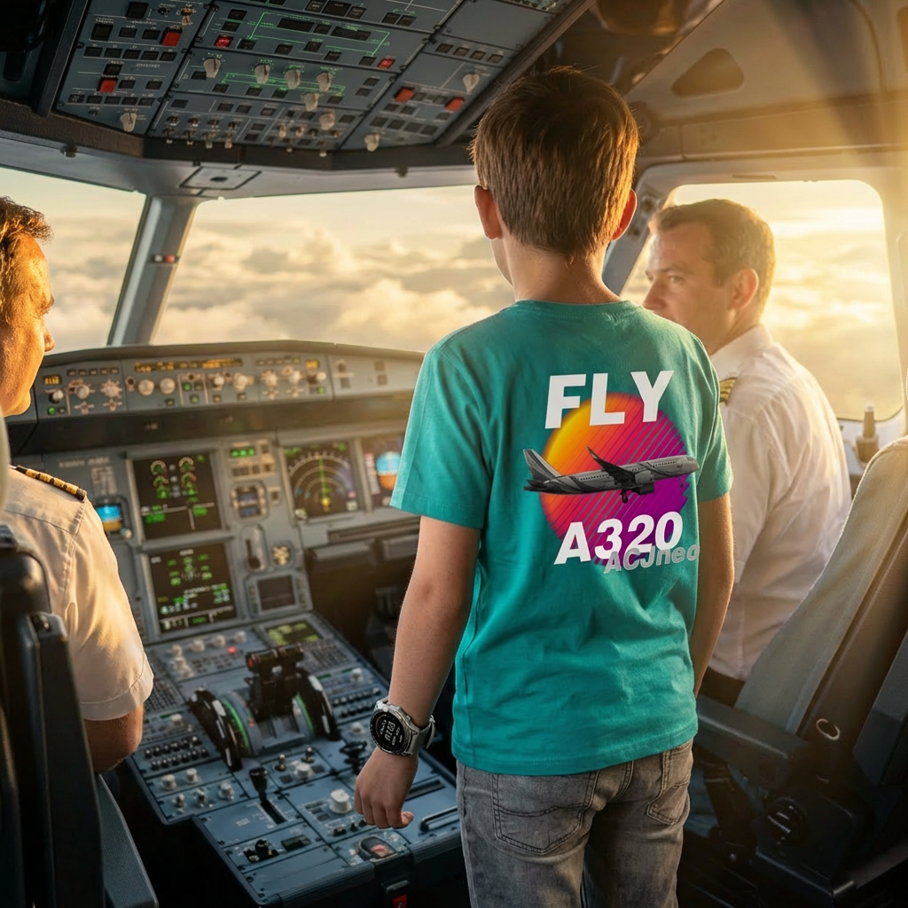 Airbus Tshirt Kinder, A320neo Tshirt Kinder, ACJ a320neo Tshirt Kids, Flugzeug Tshirt Airbus A320, Piloten Shirt für Kinder, Aircraft Tshirt Kinder