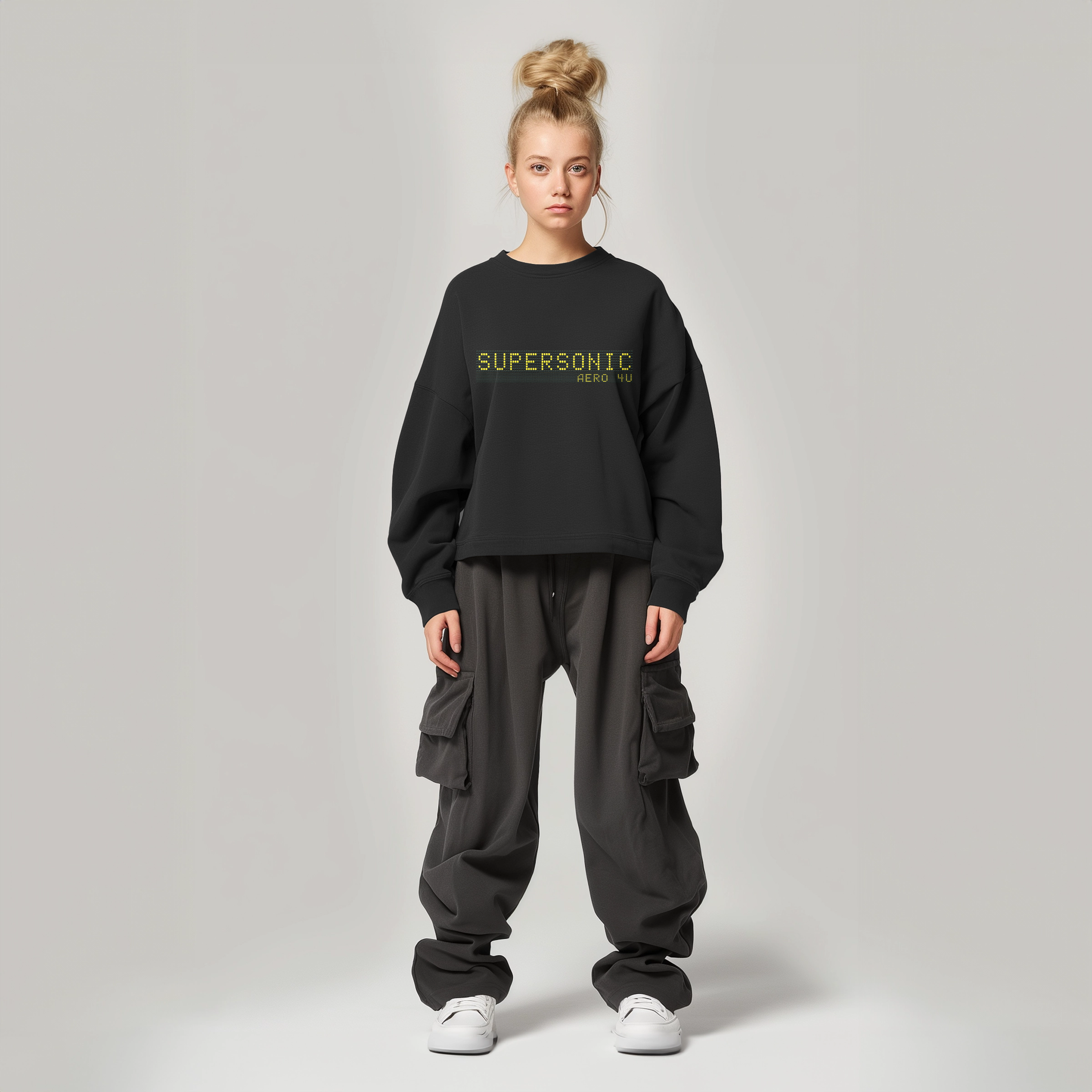 Aviation Sweatshirt Airport Billboard Supersonic Unisex für Piloten, Crews, Kinder & Planespotter made by SUPERSONIC aero 4U