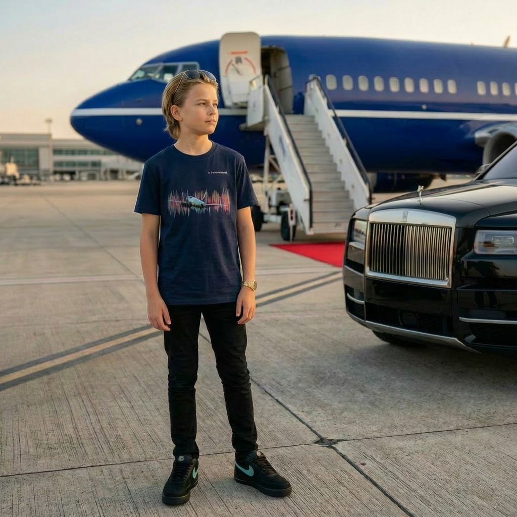 Boeing 737 BBJ Kinder Tshirt, Boeing Kinder Tshirt, Businessjet Kinder Tshirt, BizAV Kinder Tshirt, B737 Tshirt, Supersonic Aero 4U