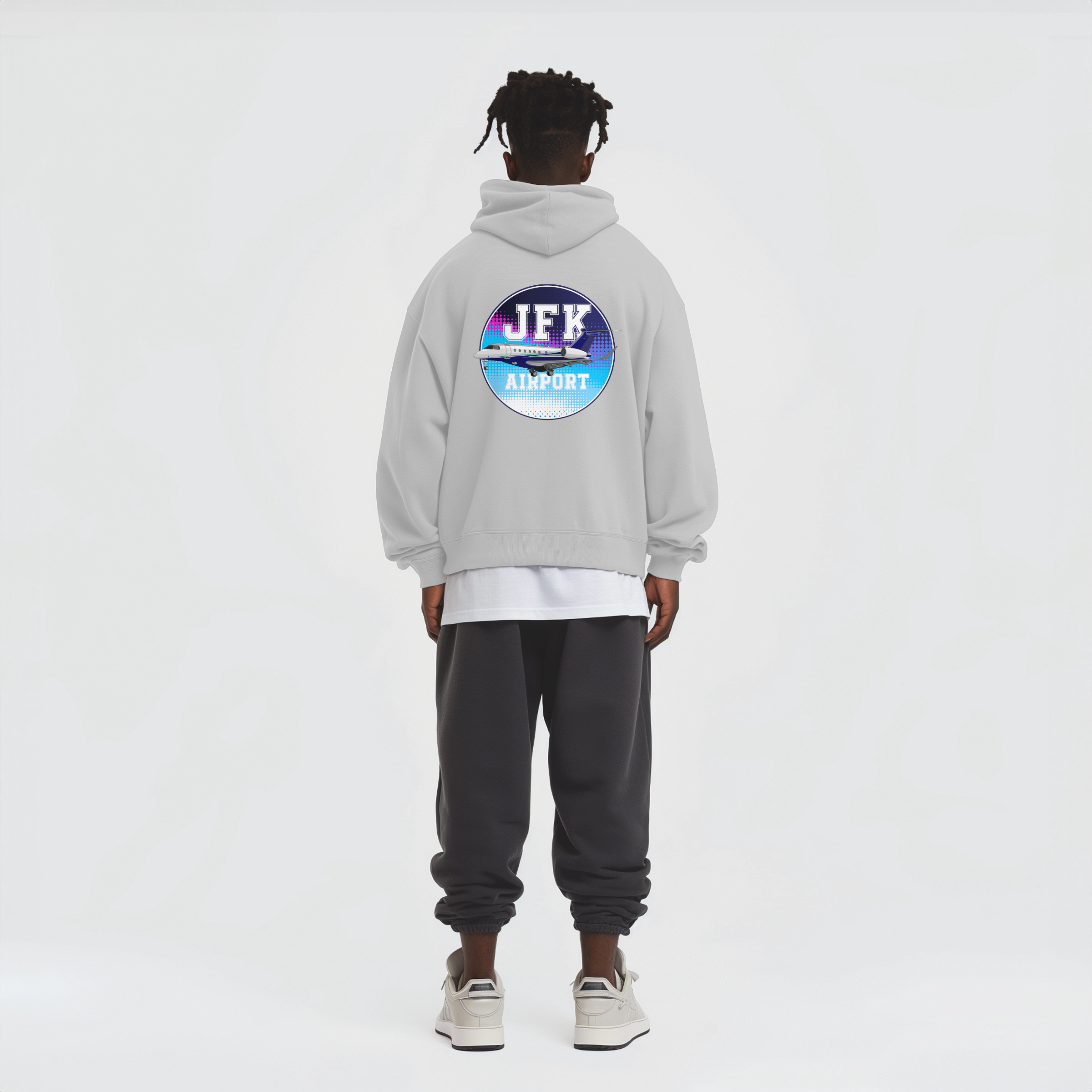 Aviation Flugzeug Hoodie Embraer Praetor 600 JFK für Piloten, Crews, Kinder & Planespotter made by SUPERSONIC aero 4U