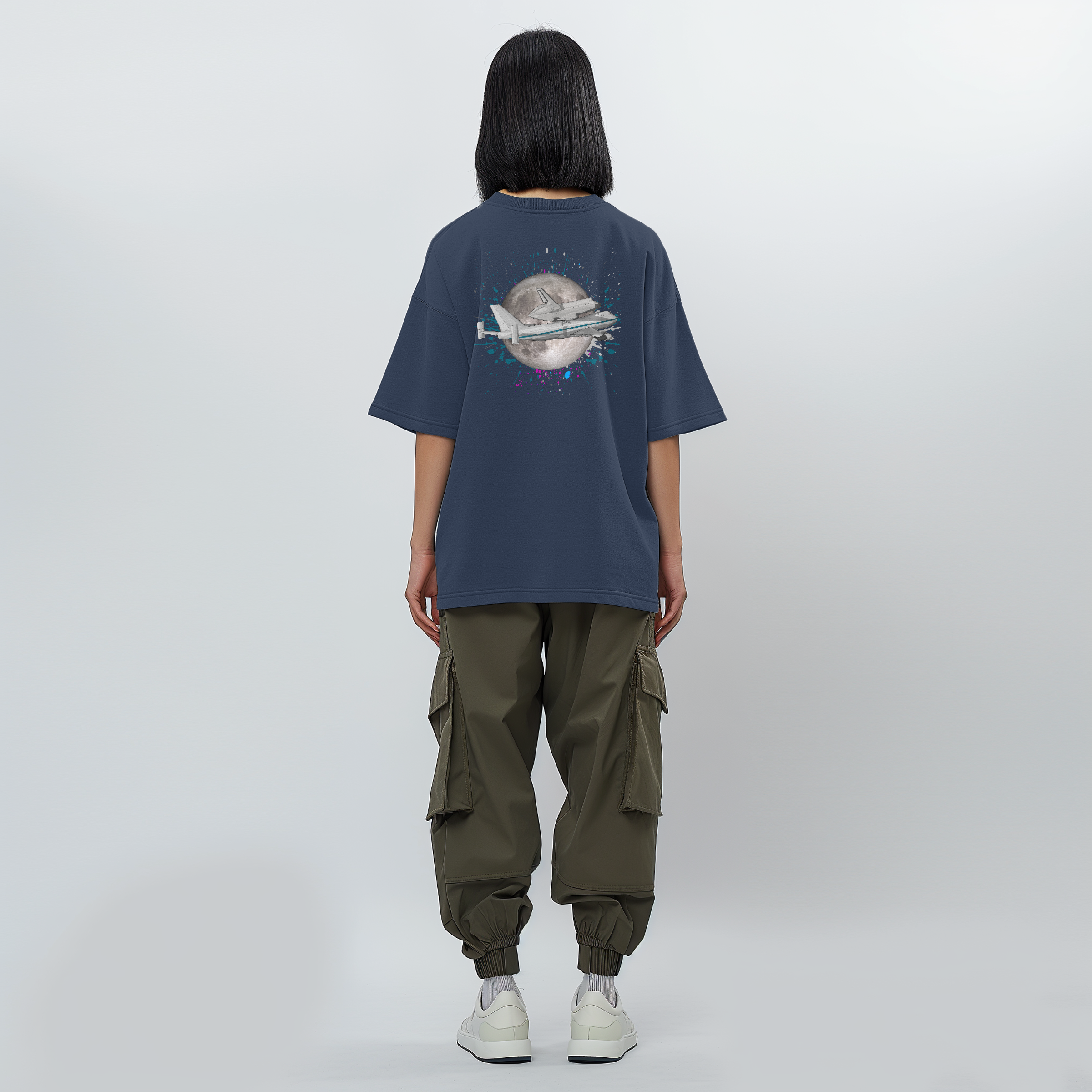 Aviation Kids Aviation T-Shirt Boeing 747 NASA Space Shuttle Transporter 2.0 für Piloten, Crews, Kinder & Planespotter made by SUPERSONIC aero 4U