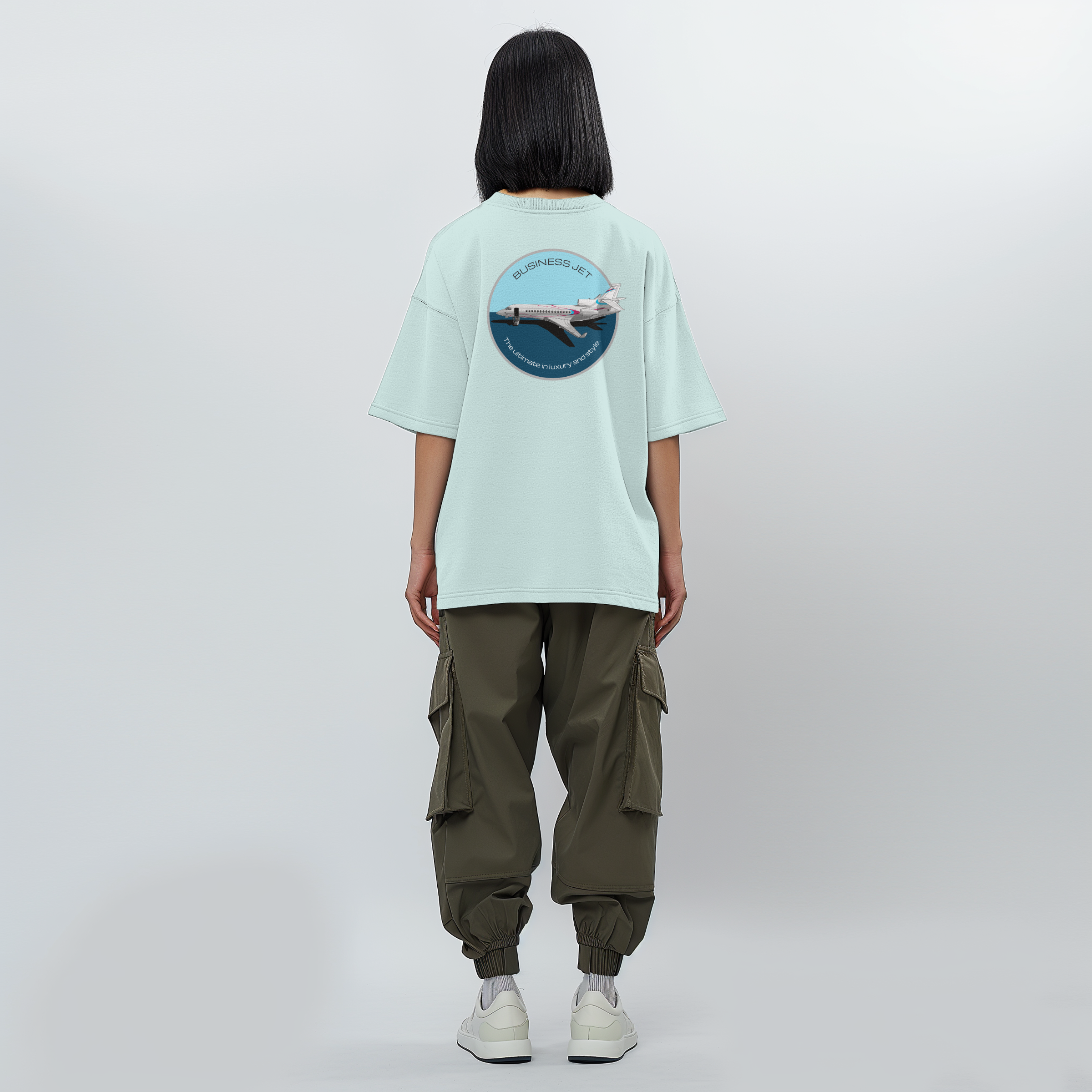 Aviation Kids Aviation T-Shirt "Dassault Falcon 7X Business Jet" 2.0 für Piloten, Crews, Kinder & Planespotter made by SUPERSONIC aero 4U