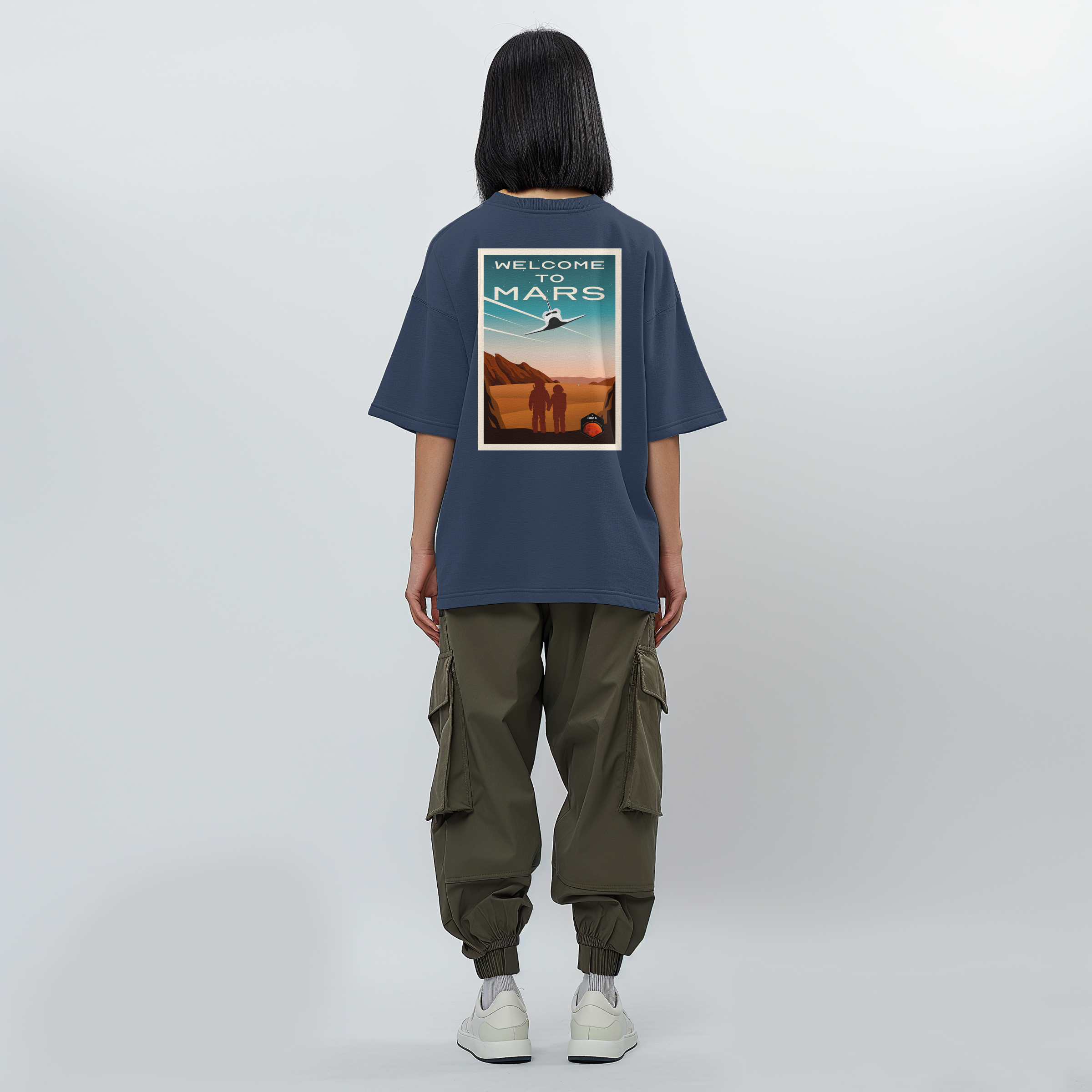 Aviation Kids Aviation T-Shirt "Welcome to Mars" 2.0 für Piloten, Crews, Kinder & Planespotter made by SUPERSONIC aero 4U