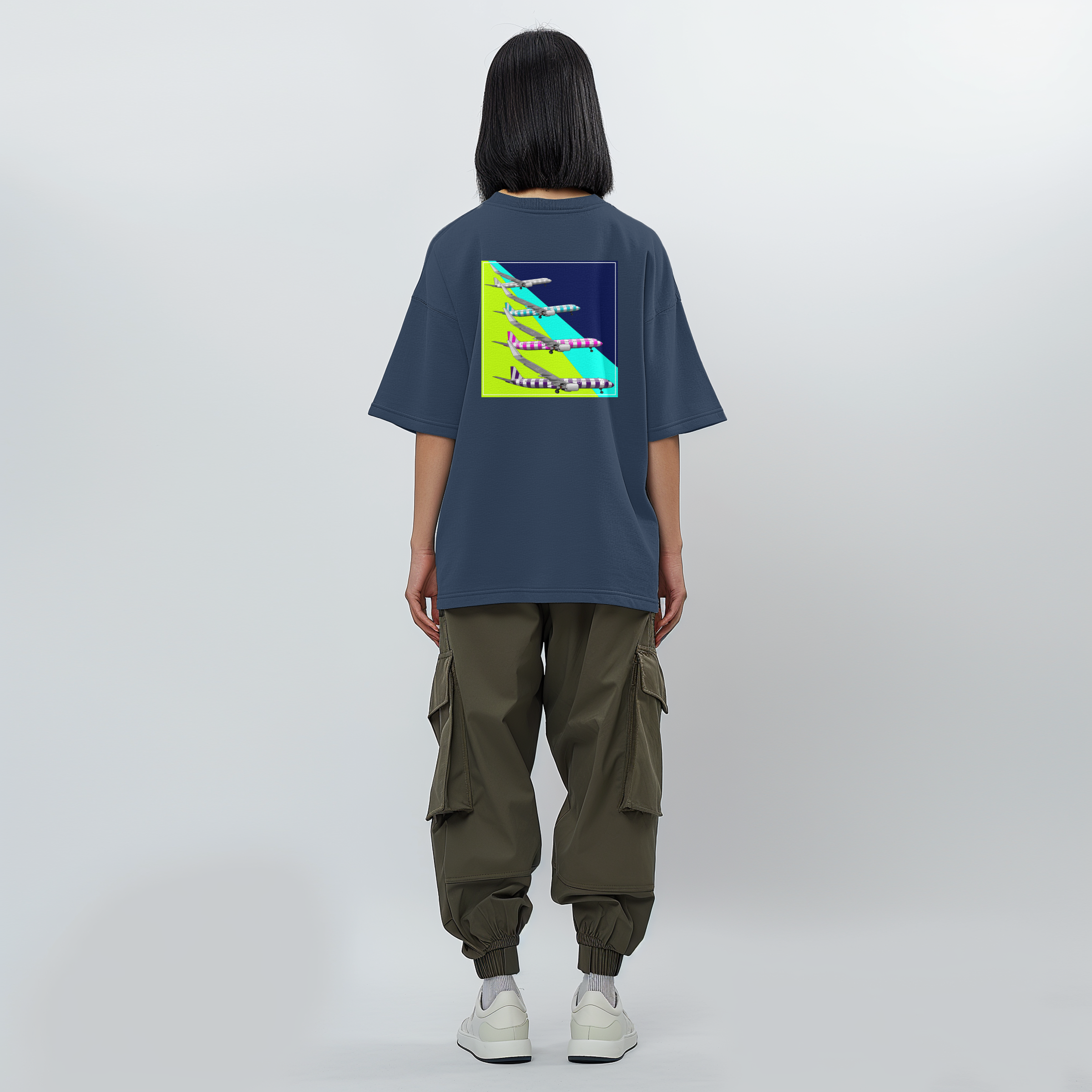 Aviation Kids Aviation T-Shirt Airbus A321 Aircraft Landing 2.0 für Piloten, Crews, Kinder & Planespotter made by SUPERSONIC aero 4U