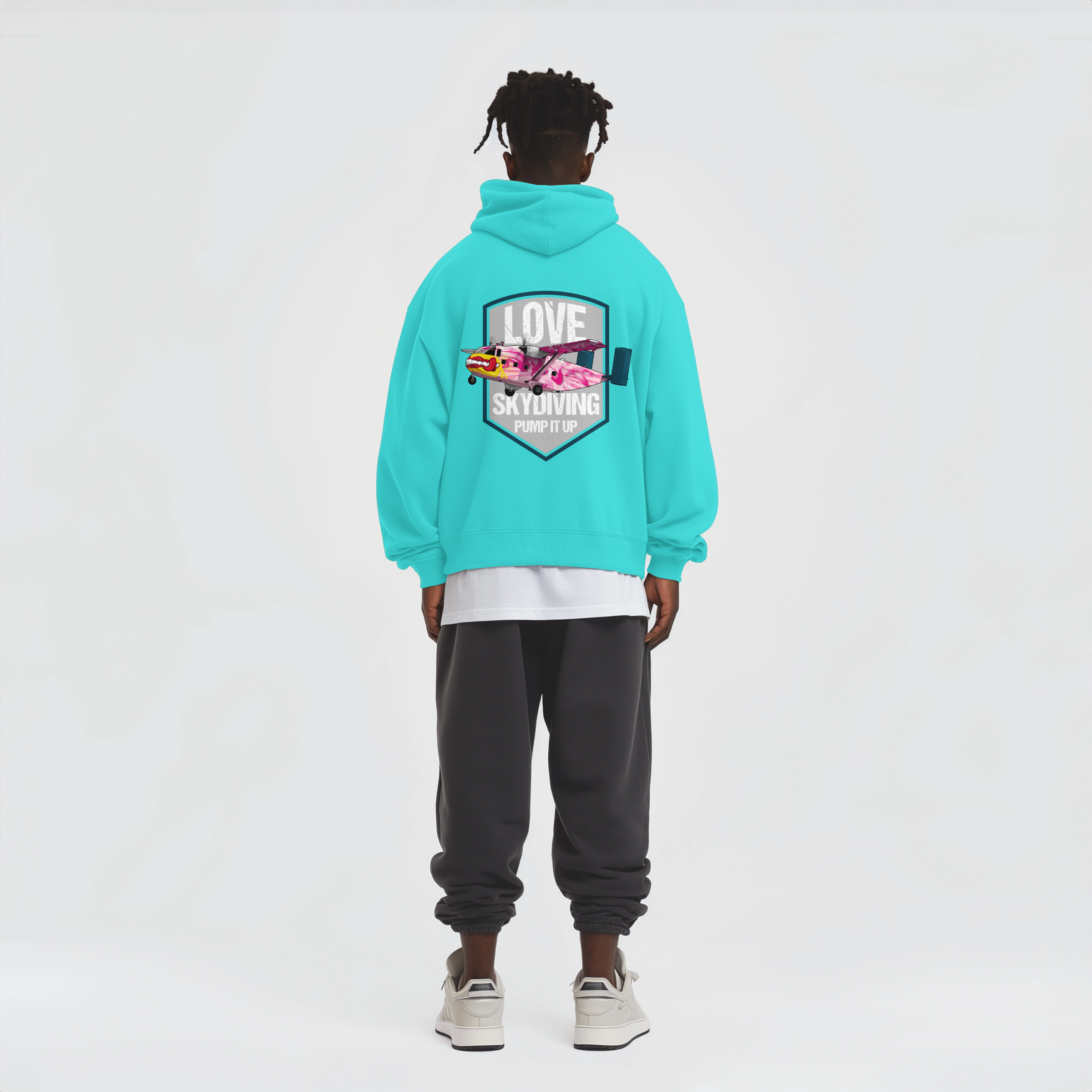 Aviation Flugzeug Hoodie Short SC-7 Skyvan Sky Diving für Piloten, Crews, Kinder & Planespotter made by SUPERSONIC aero 4U