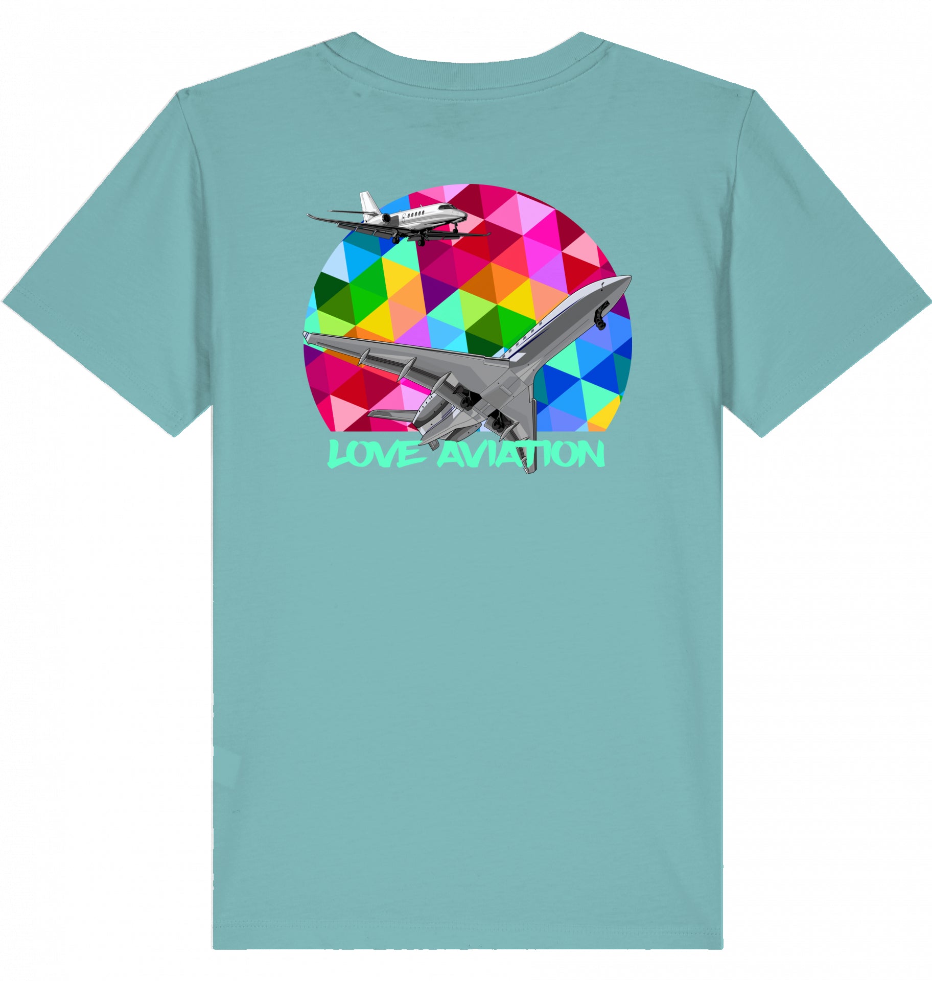 Kids Aviation T-Shirt "Love Aviation" Flugzeuge 2.0