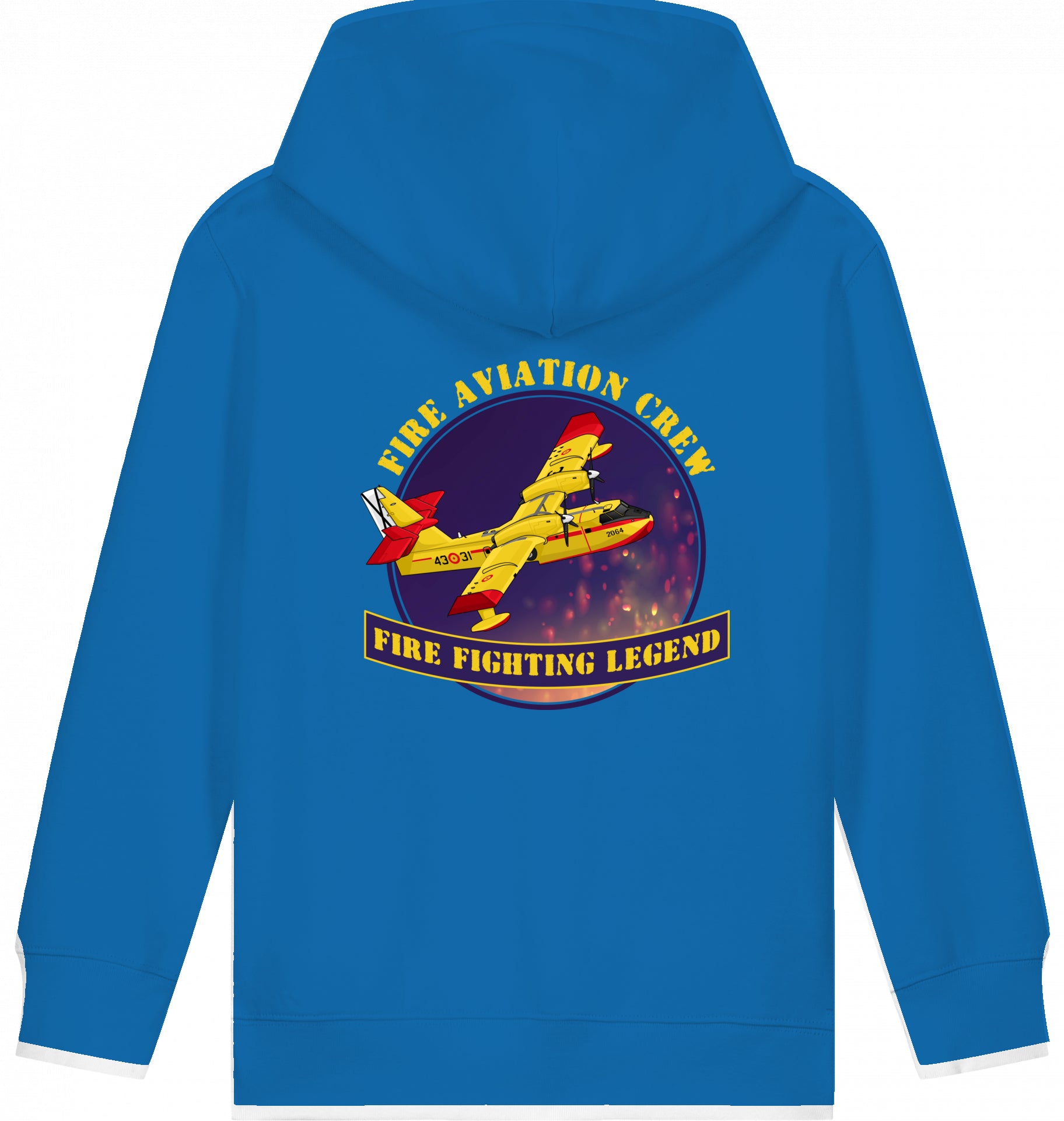 Kids Hoodie CL-412 Fire Fighting Legend