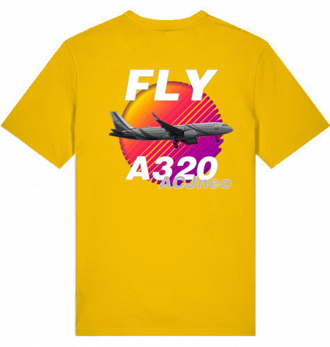 Airbus A320 ACJneo T-shirt 2.0 - SUPERSONIC aero 4U