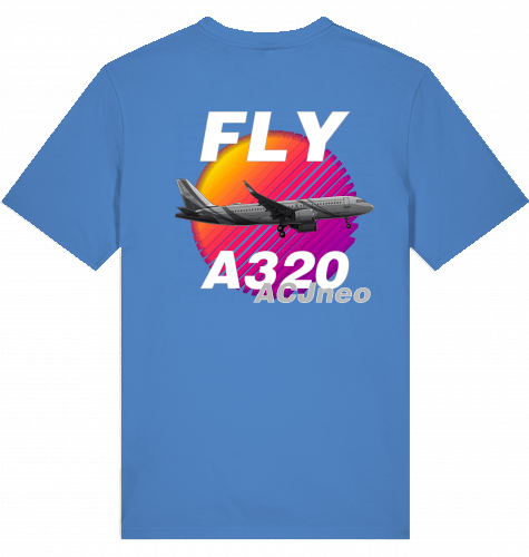 Airbus A320 ACJneo T-shirt 2.0 - SUPERSONIC aero 4U