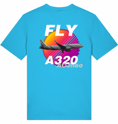 Airbus A320 ACJneo T-shirt 2.0 - SUPERSONIC aero 4U