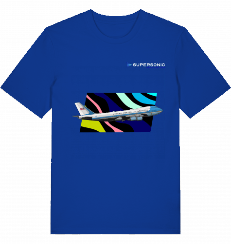 B747 Airforce One T-shirt 2.0 - SUPERSONIC aero 4U