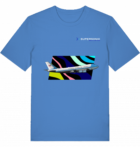 B747 Airforce One T-shirt 2.0 - SUPERSONIC aero 4U