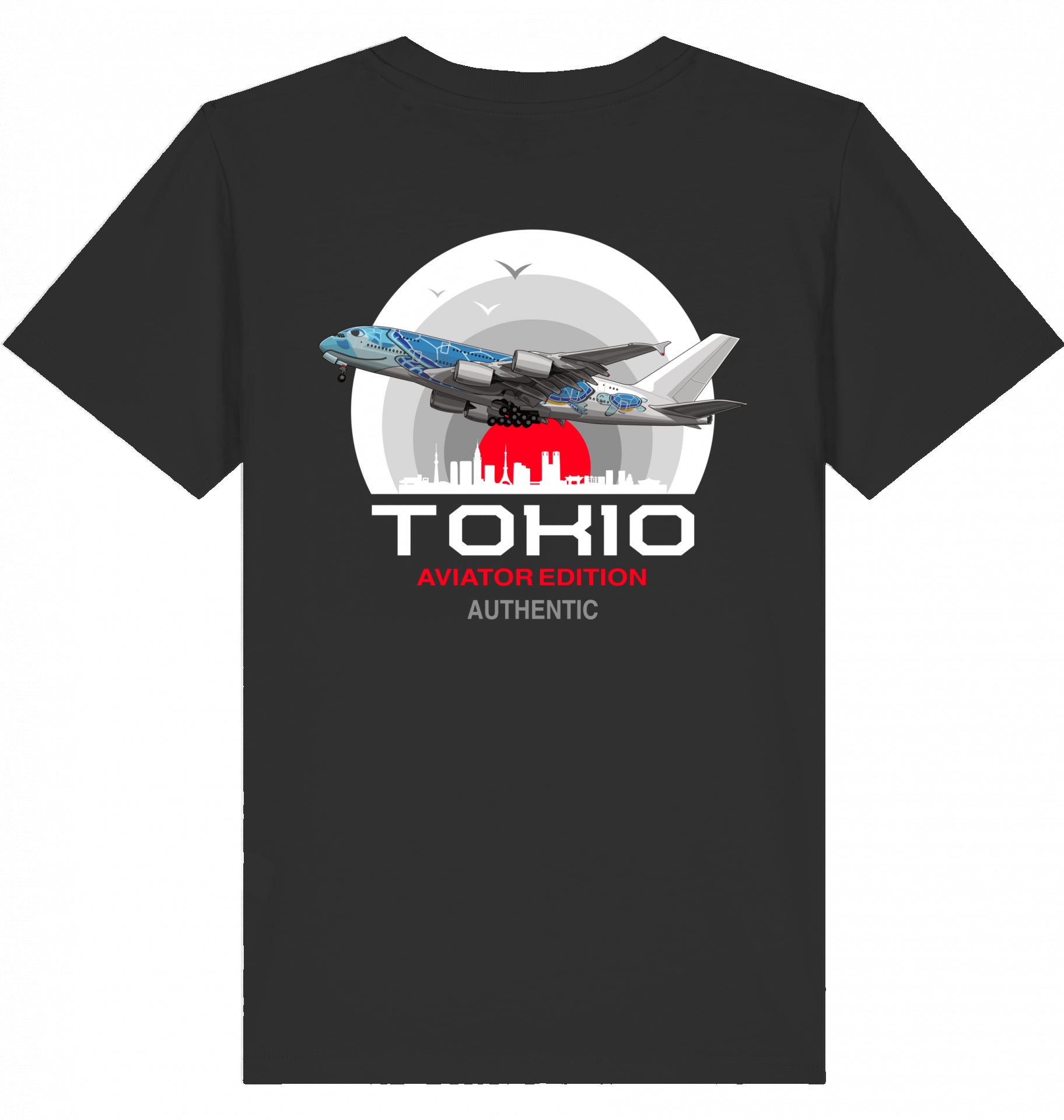 Kids Aviation T-Shirt "Aviator Tokio Summer" 2.0