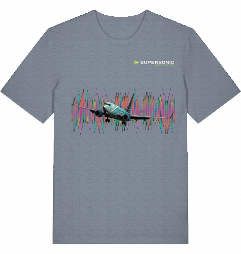 Boeing 737 BBJ T-shirt 2.0 - SUPERSONIC aero 4U