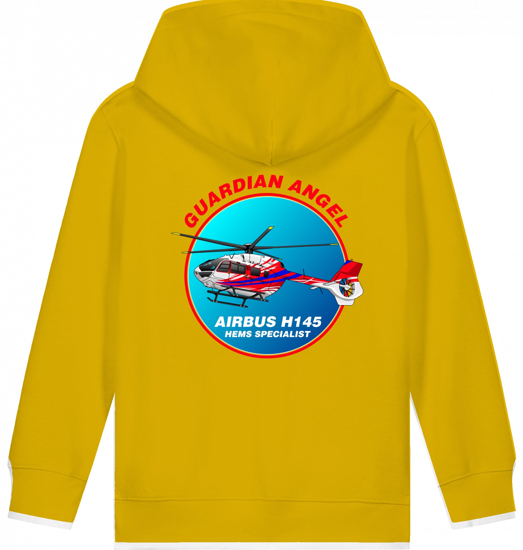 Kids Helicopter Hoodie Airbus H145 Guardian Angel