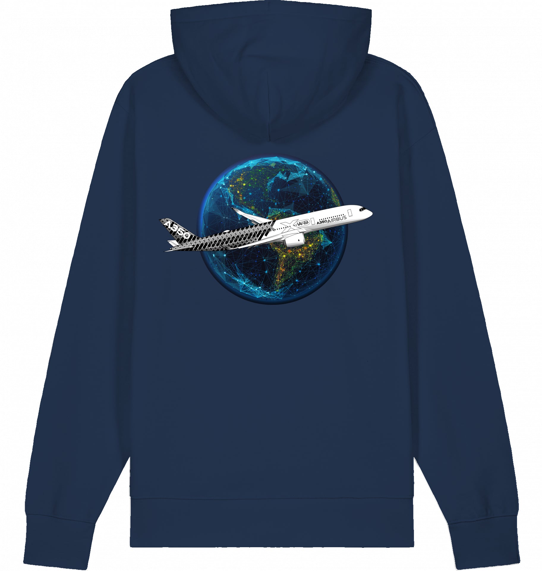 Flugzeug Hoodie Airbus A350 XWB Design