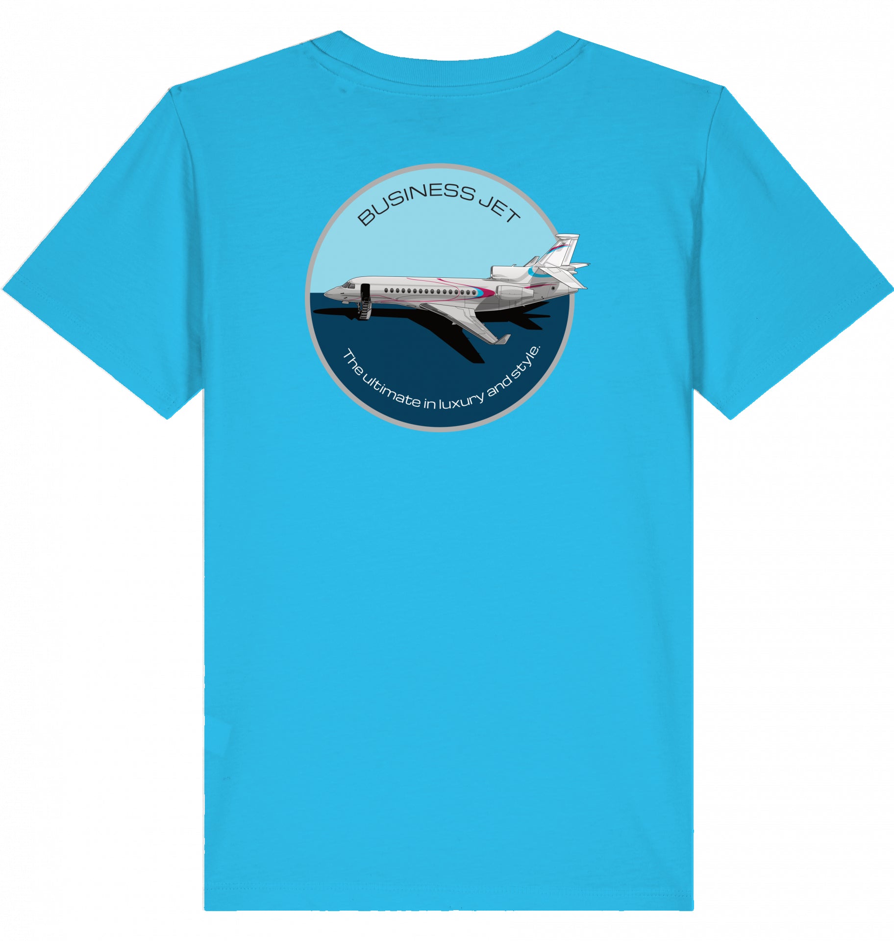 Kids Aviation T-Shirt "Dassault Falcon 7X Business Jet" 2.0