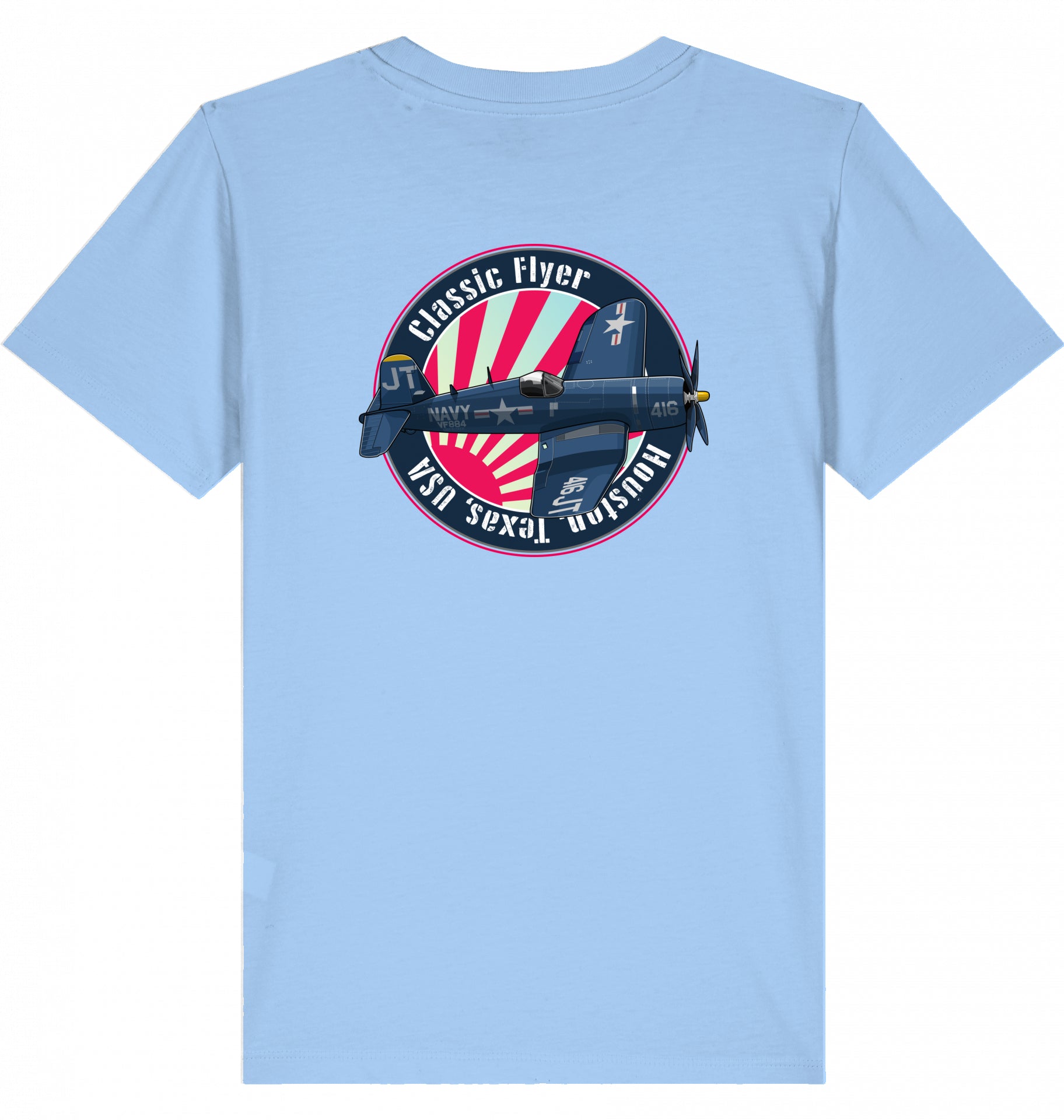 Kids Aviation T-Shirt "Classic Flyer F4U Corsair" 2.0