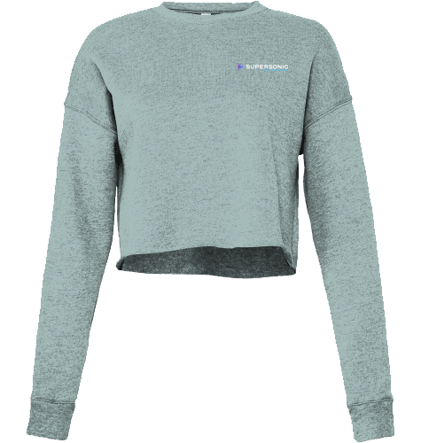 Cropped Sweater I Airbus A220 Heart - SUPERSONIC aero 4U