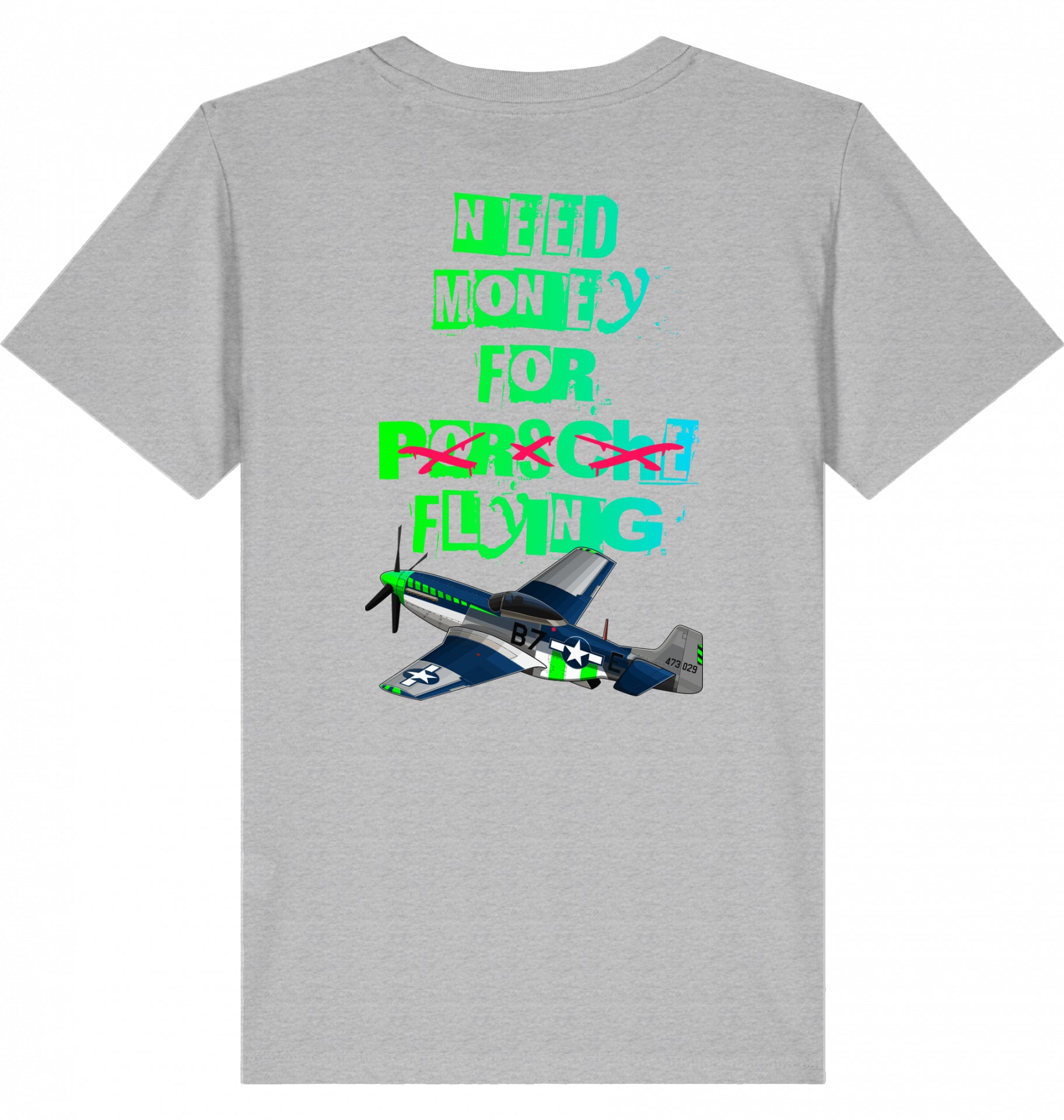 Kids Aviation T-Shirt "Need Money for Flying" 2.0