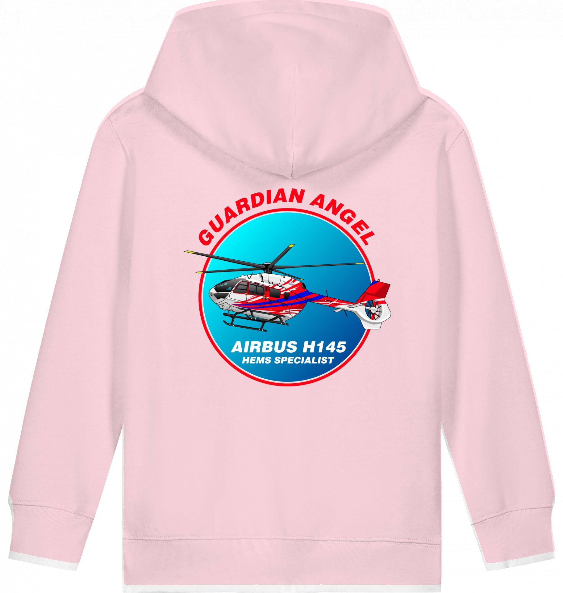 Kids Helicopter Hoodie Airbus H145 Guardian Angel