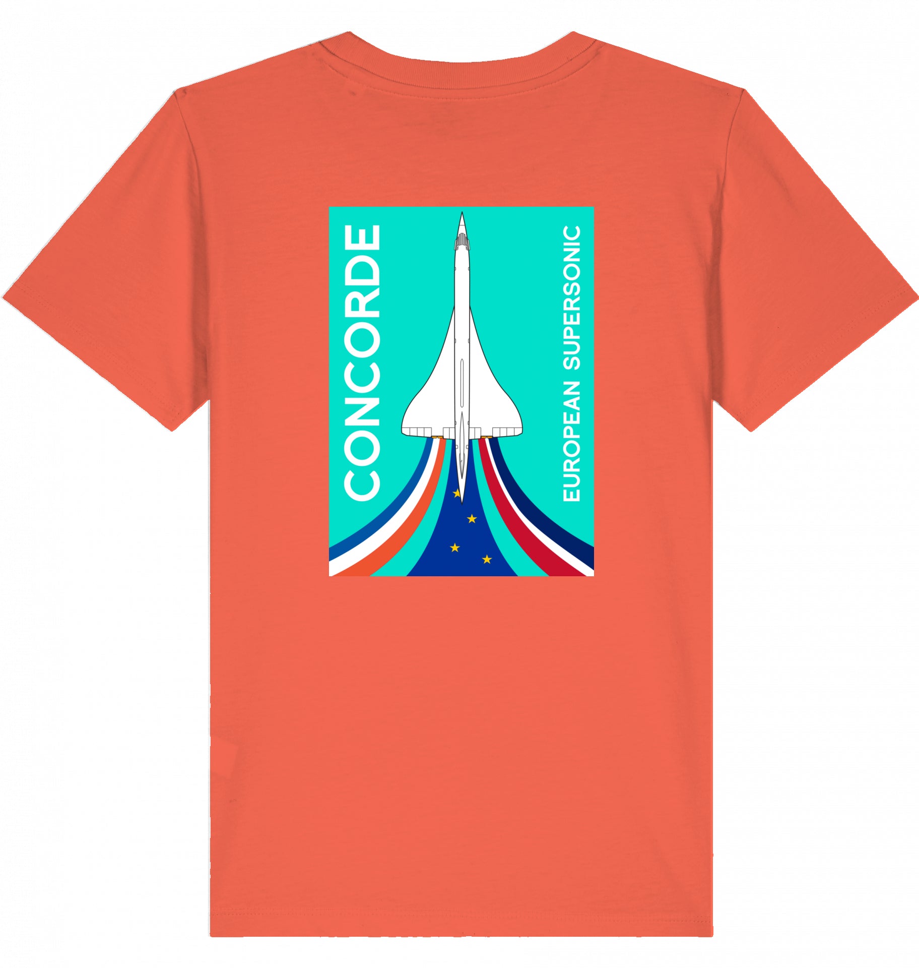 Kids Aviation T-Shirt "Concorde European Supersonic Aircraft" 2.0